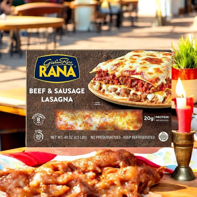 Giovanni Rana Beef and Sausage Lasagna 40 oz-1 Box