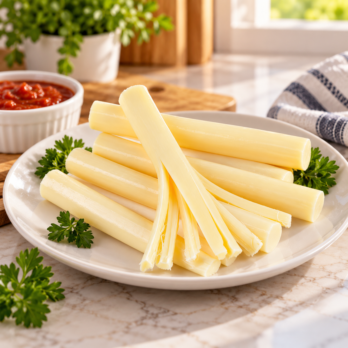 Frigo Low Moisture Part-Skim Mozzarella String Cheese – 1 CASE (168 × 1 oz Sticks)