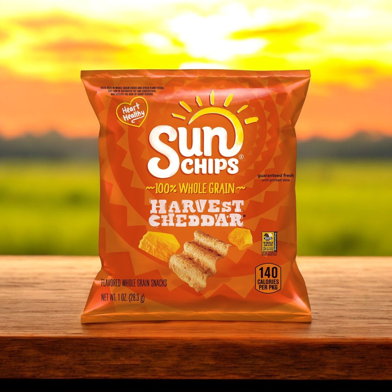 Sunchips Multi-Grain Harvest Cheddar Chips 104/1 oz