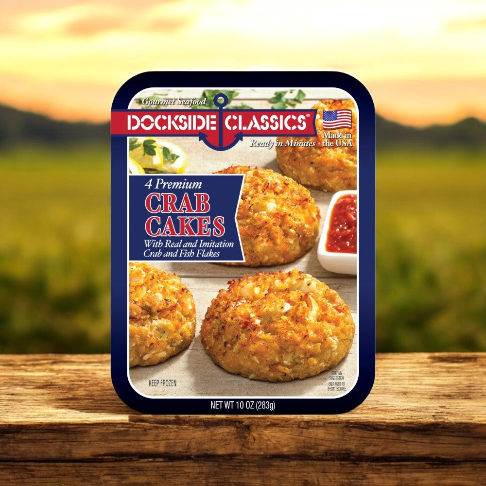 Dockside Classics, Gourmet Crab Cakes and Gourmet Crab Cakes Combo!