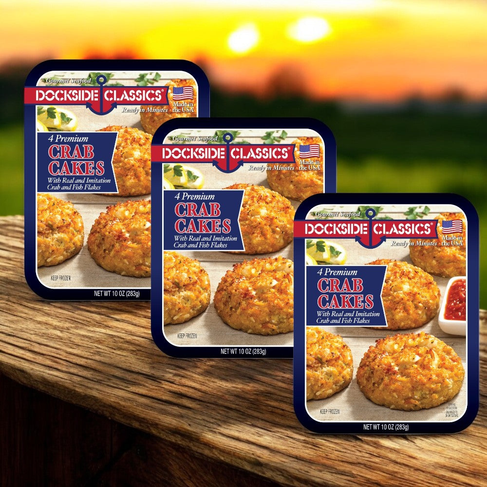 Dockside Classics Gourmet Crab Cakes, 10 oz. - 3 Count