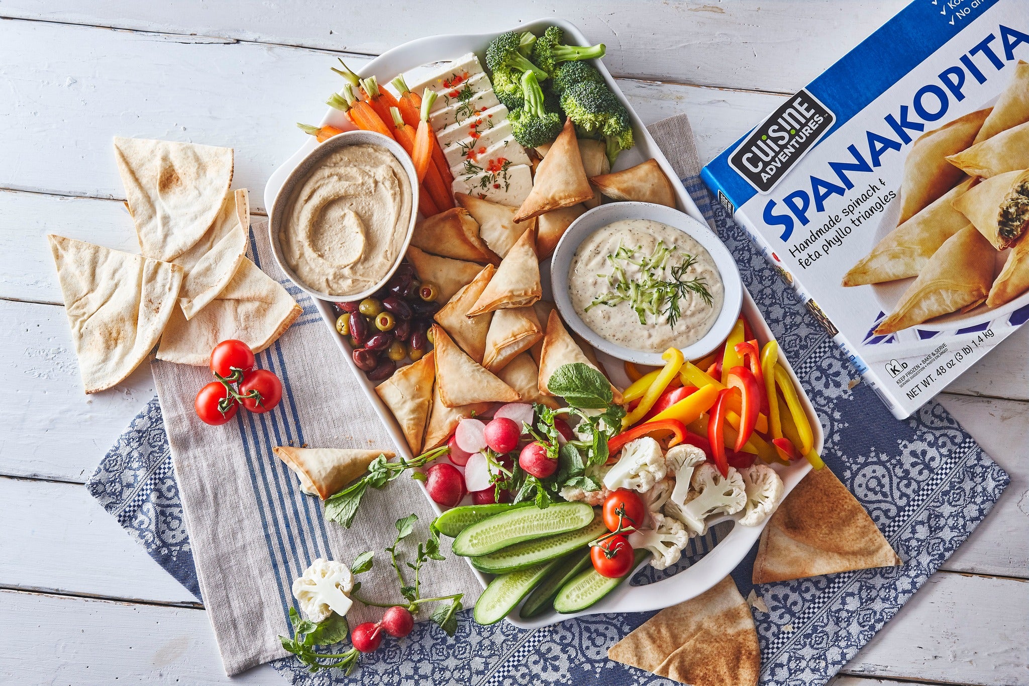 Cuisine Adventures 3-Pack Appetizer Combo – Puff Pastry Bites, Mini Qu