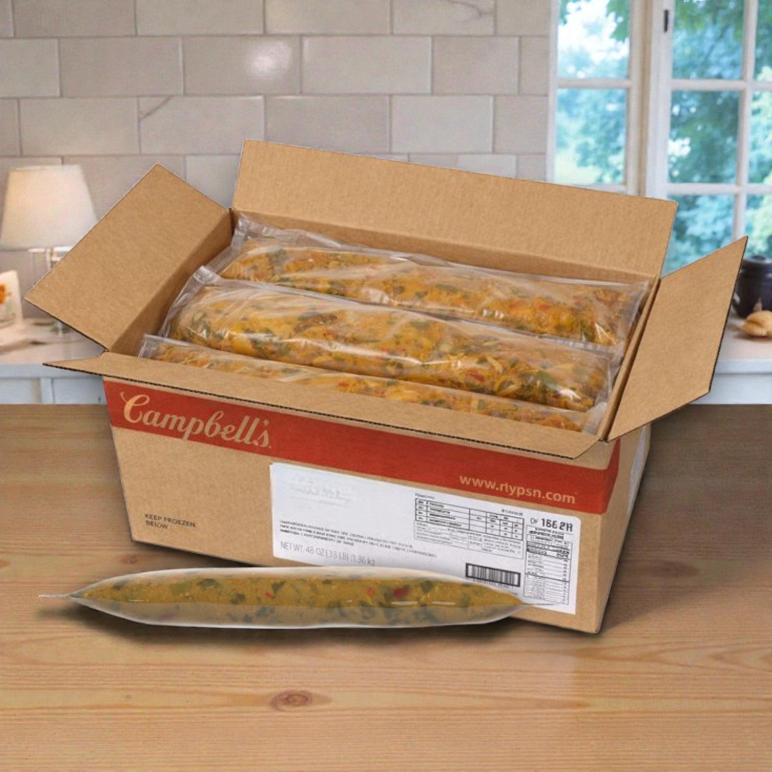 Campbell’s® Reserve Caribbean-Style Jerk Chicken Soup (4 × 4 lb)