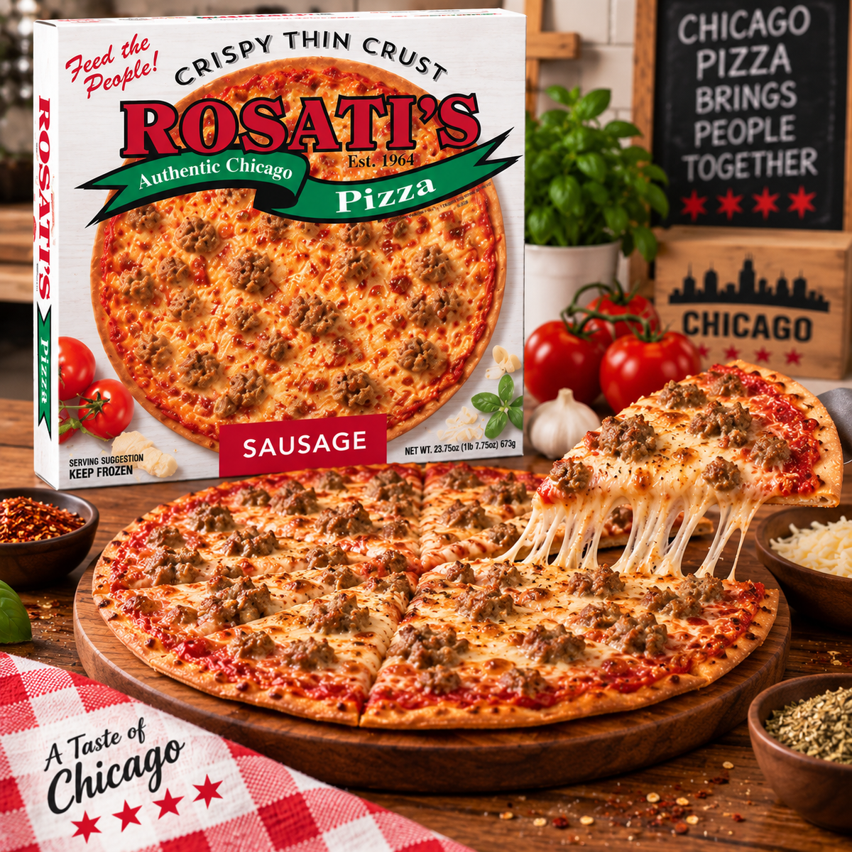 Rosati’s 3-Item Pizza Combo
