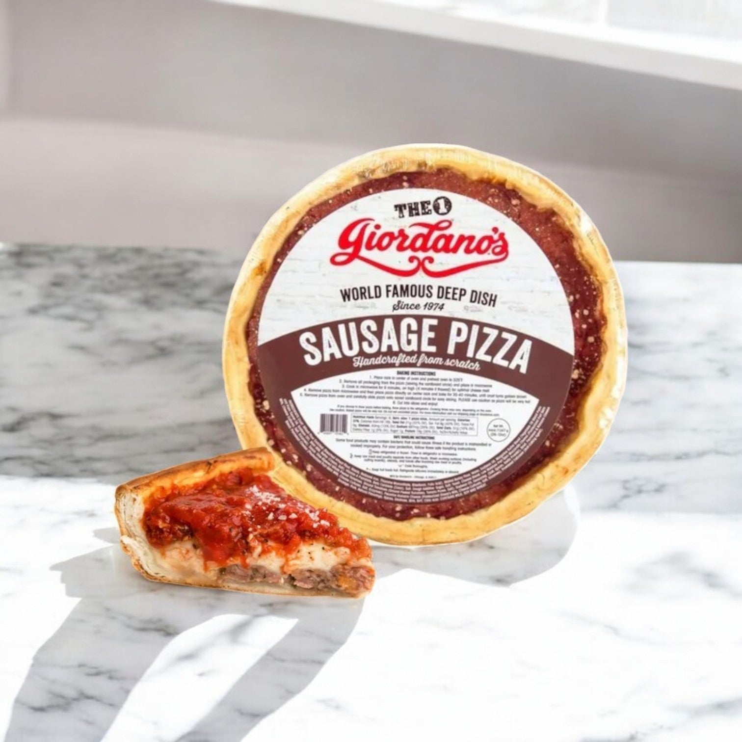 Giordano’s Deep Dish Pizza Variety Pack: Cheese, Pepperoni, Sausage & Spinach! Free Shipping!!