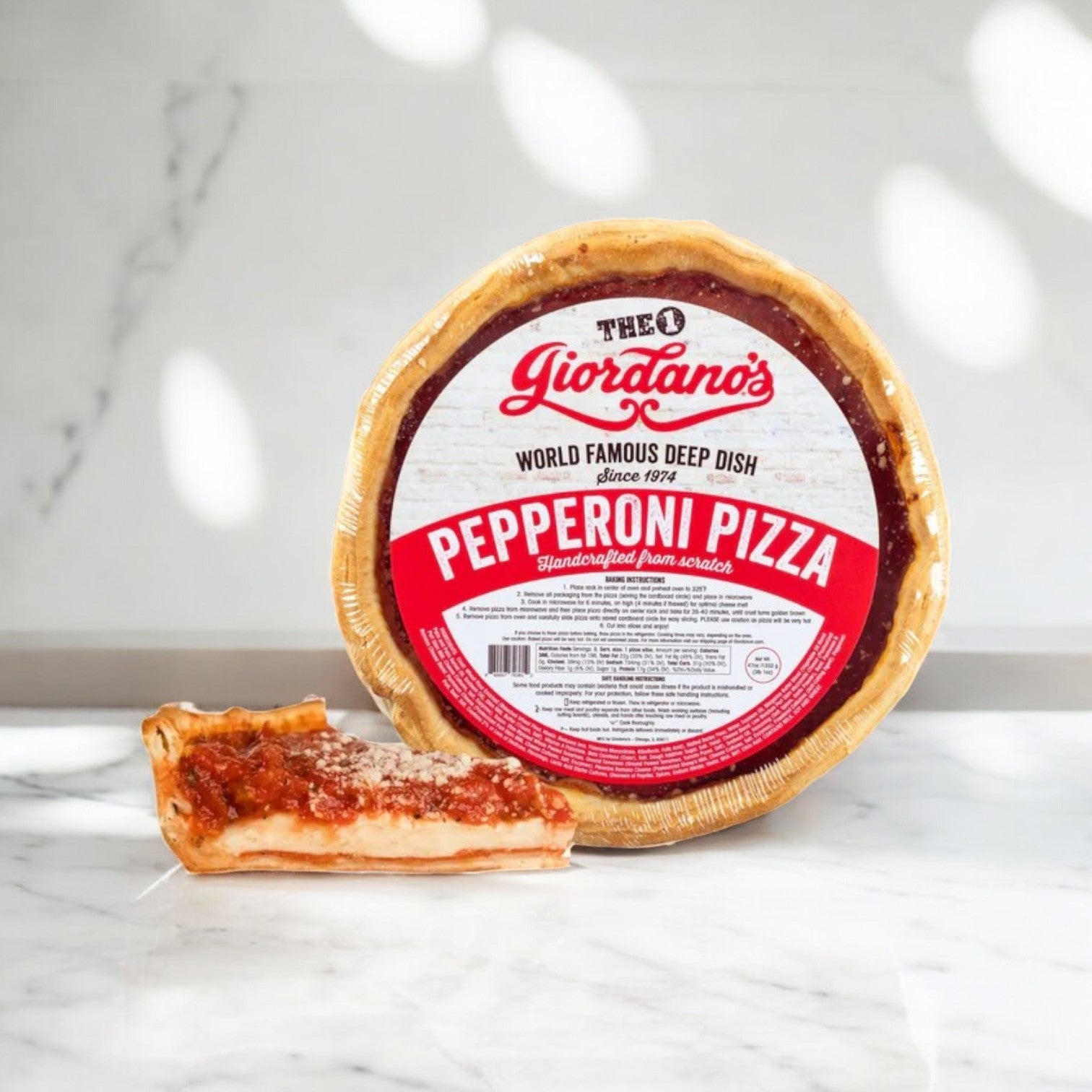 Giordano’s Deep Dish Pizza Variety Pack: Cheese, Pepperoni, Sausage & Spinach! Free Shipping!!