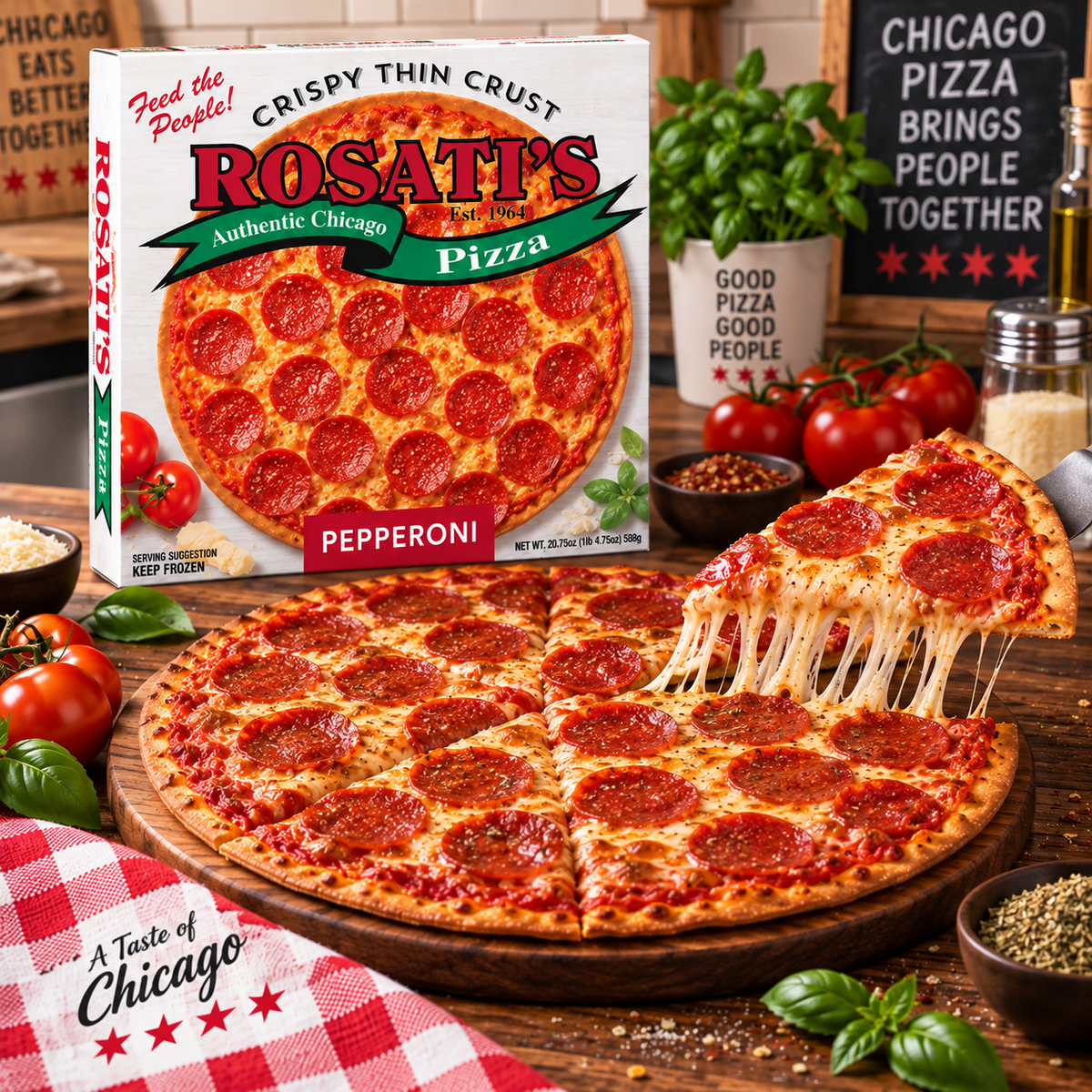Rosati’s 3-Item Pizza Combo