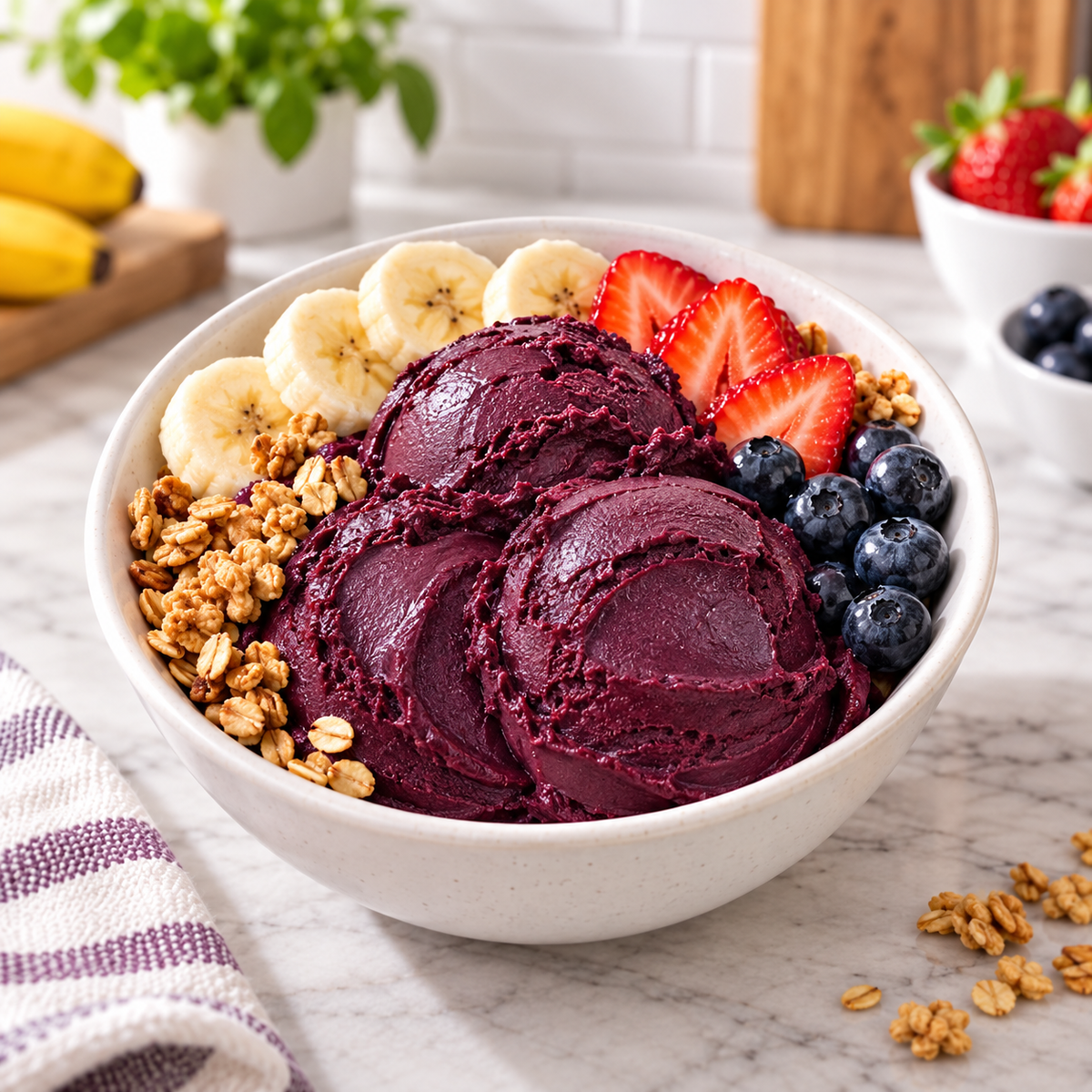 SAMBAZON Organic Scoopable Açaí Tub – Original, 85 fl oz (2.5 L) 1 - Count