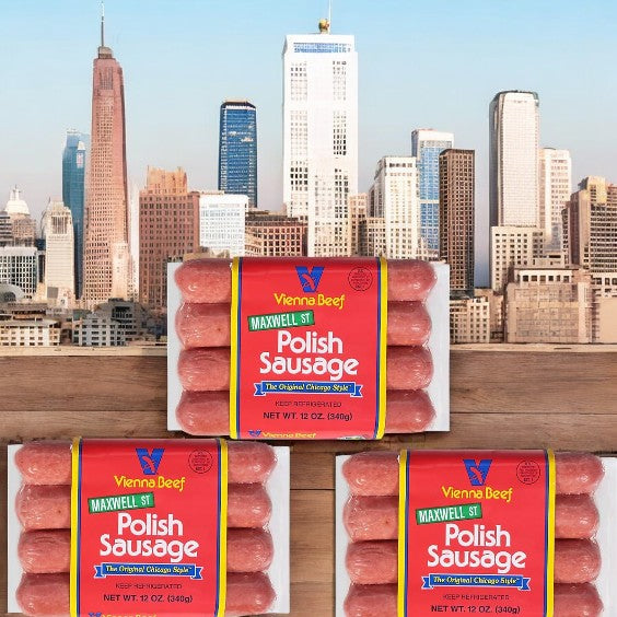 Vienna Beef Polish Sausage-12 oz- 3 Count