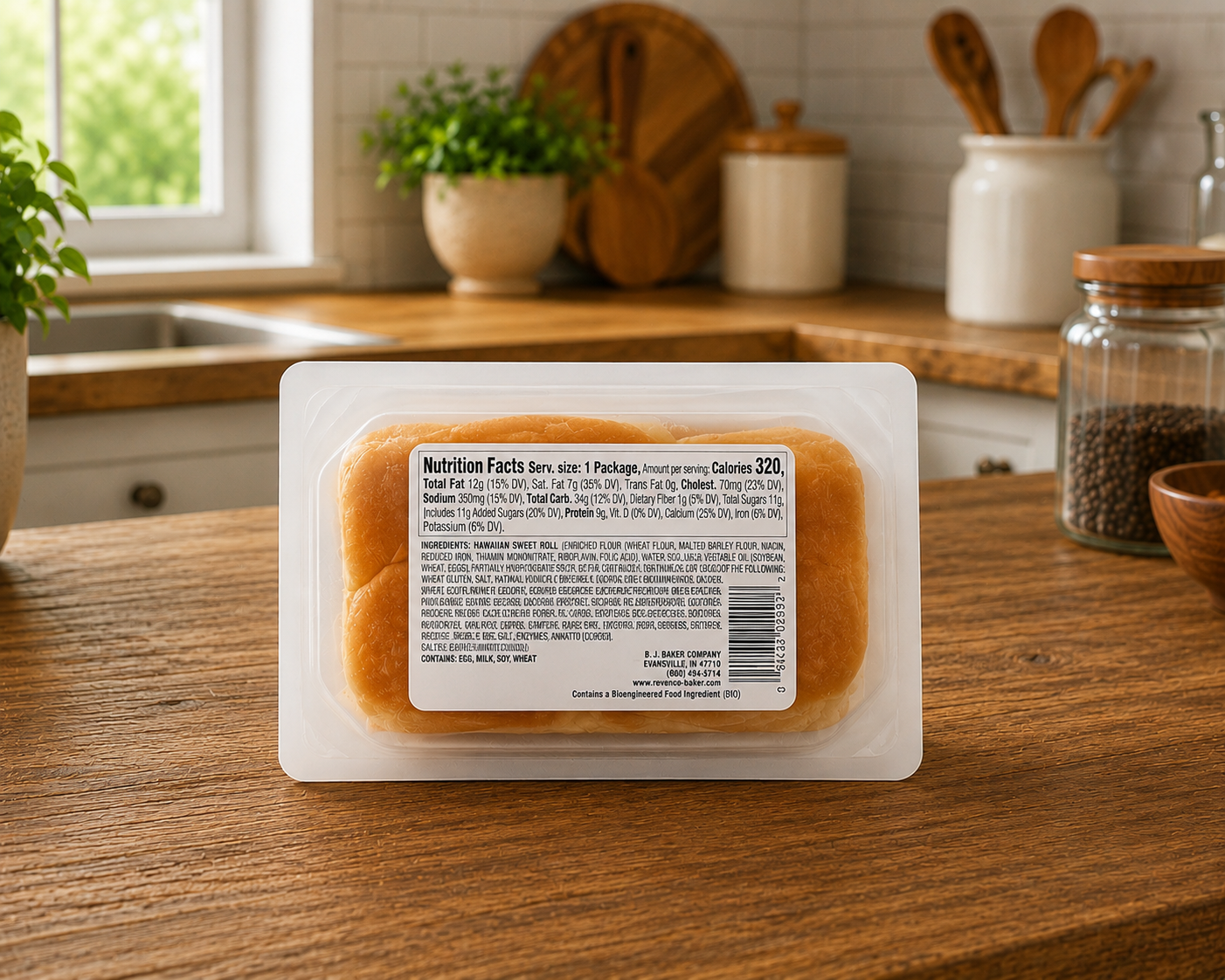 Smoked Ham & Swiss Sliders – 4.3 oz Each, 8 Sliders per Case
