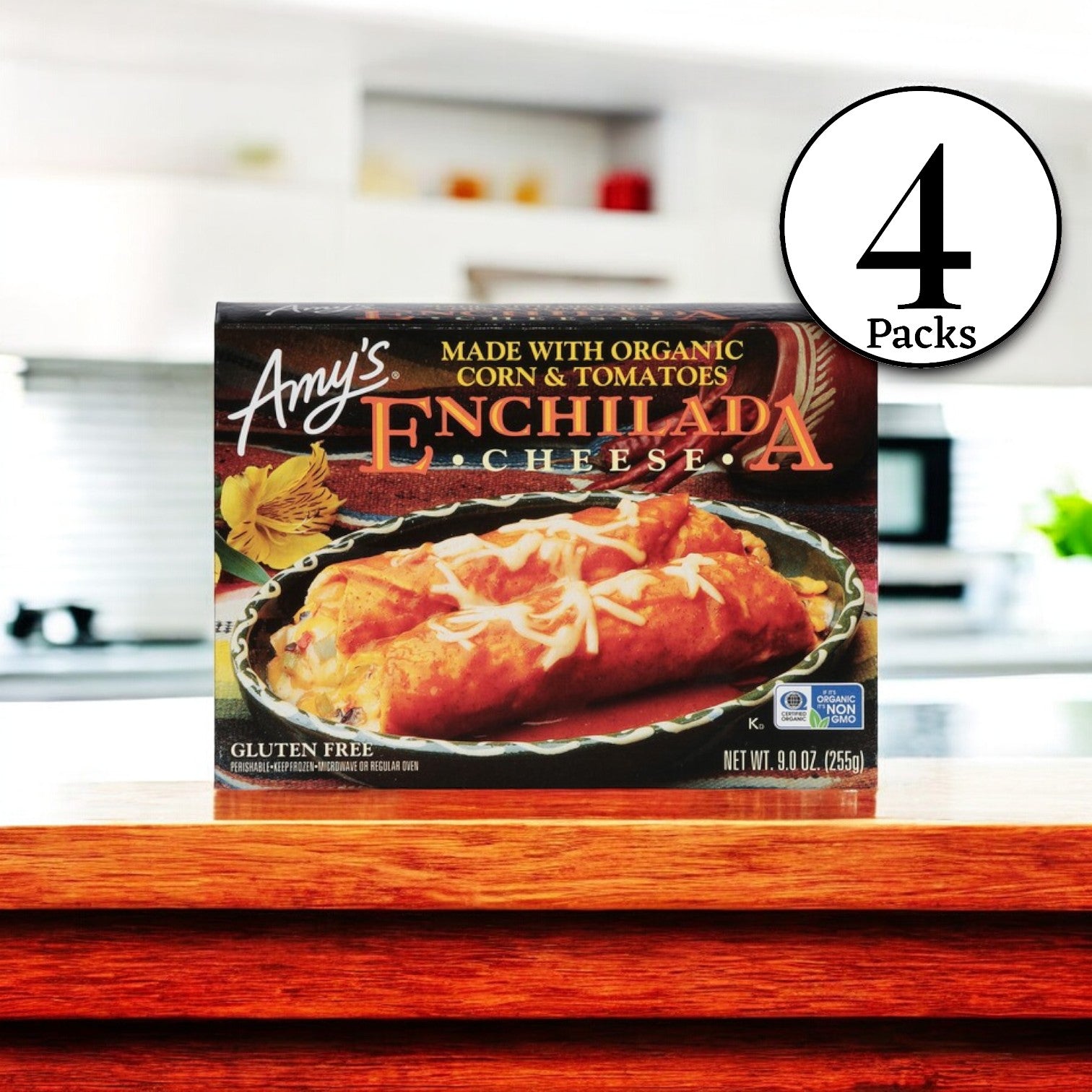 Amy's Kitchen Cheese Enchilada, 9 oz. - 4 Per Case