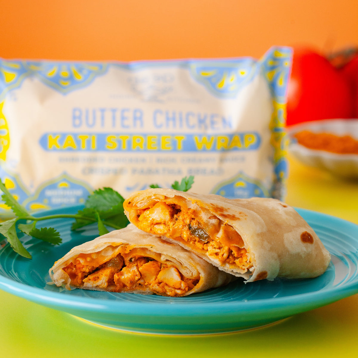 Deep Indian Kitchen Butter Chicken Kati Street Wrap – 5 oz