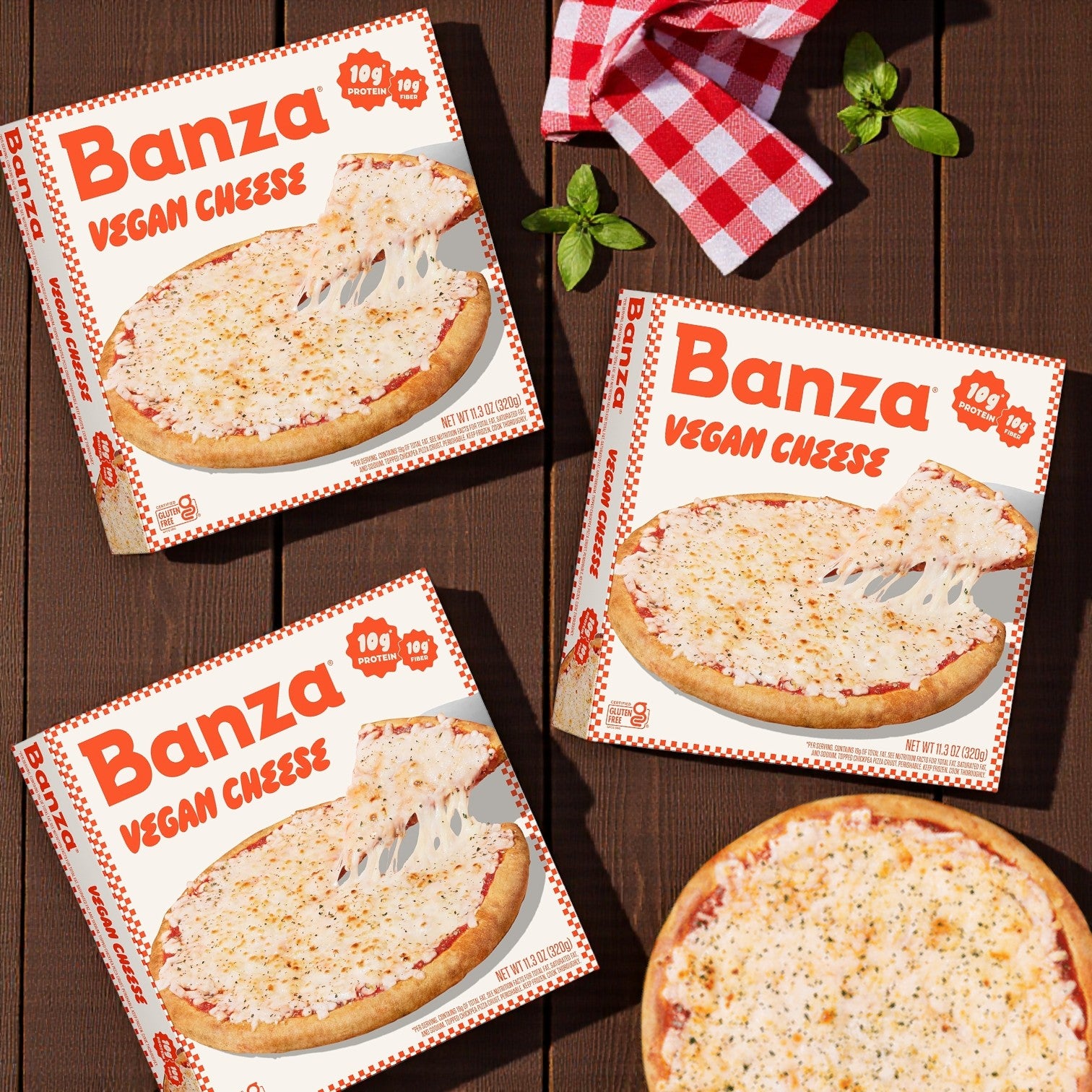 Banza Vegan Cheese Pizza- 3 Count