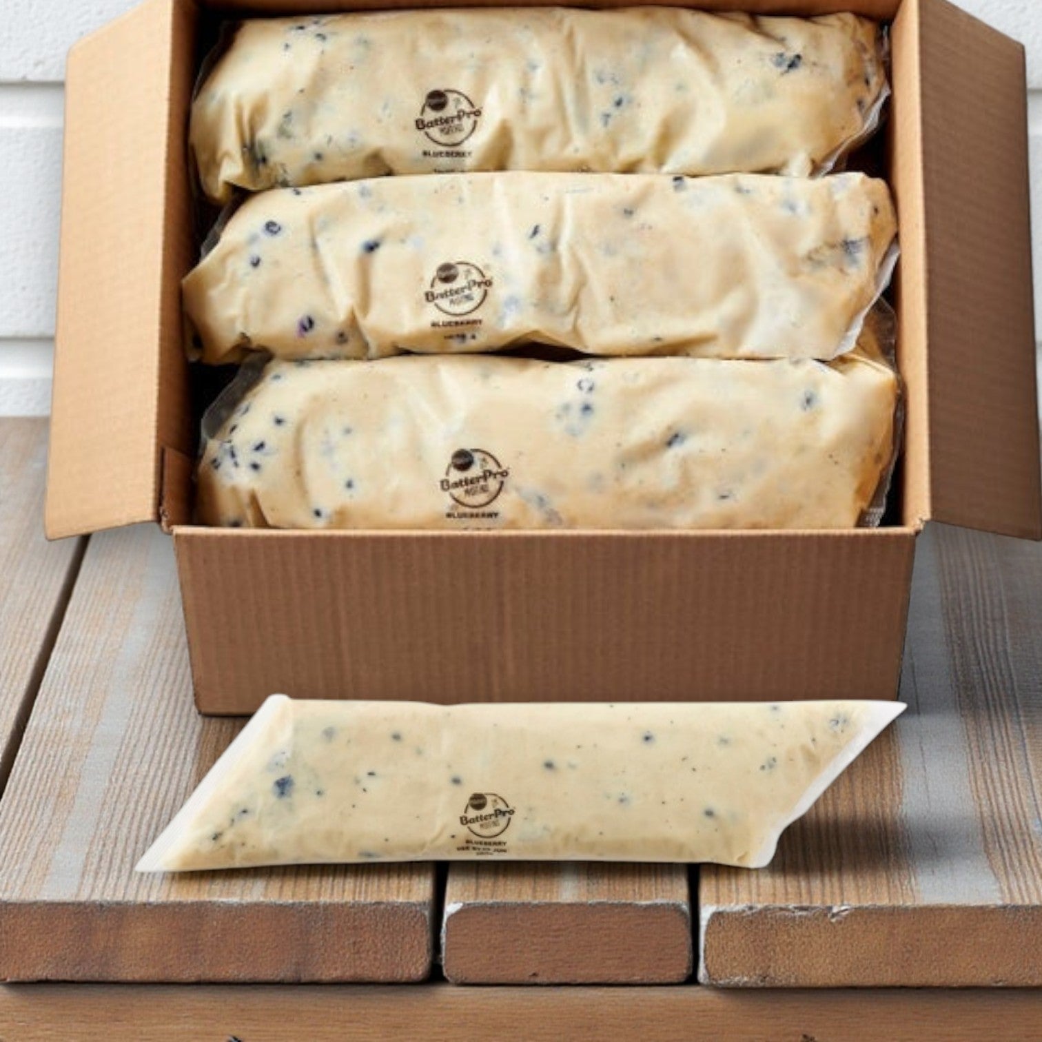 Pillsbury Blueberry Muffin Batter – 6 × 3 lb Containers