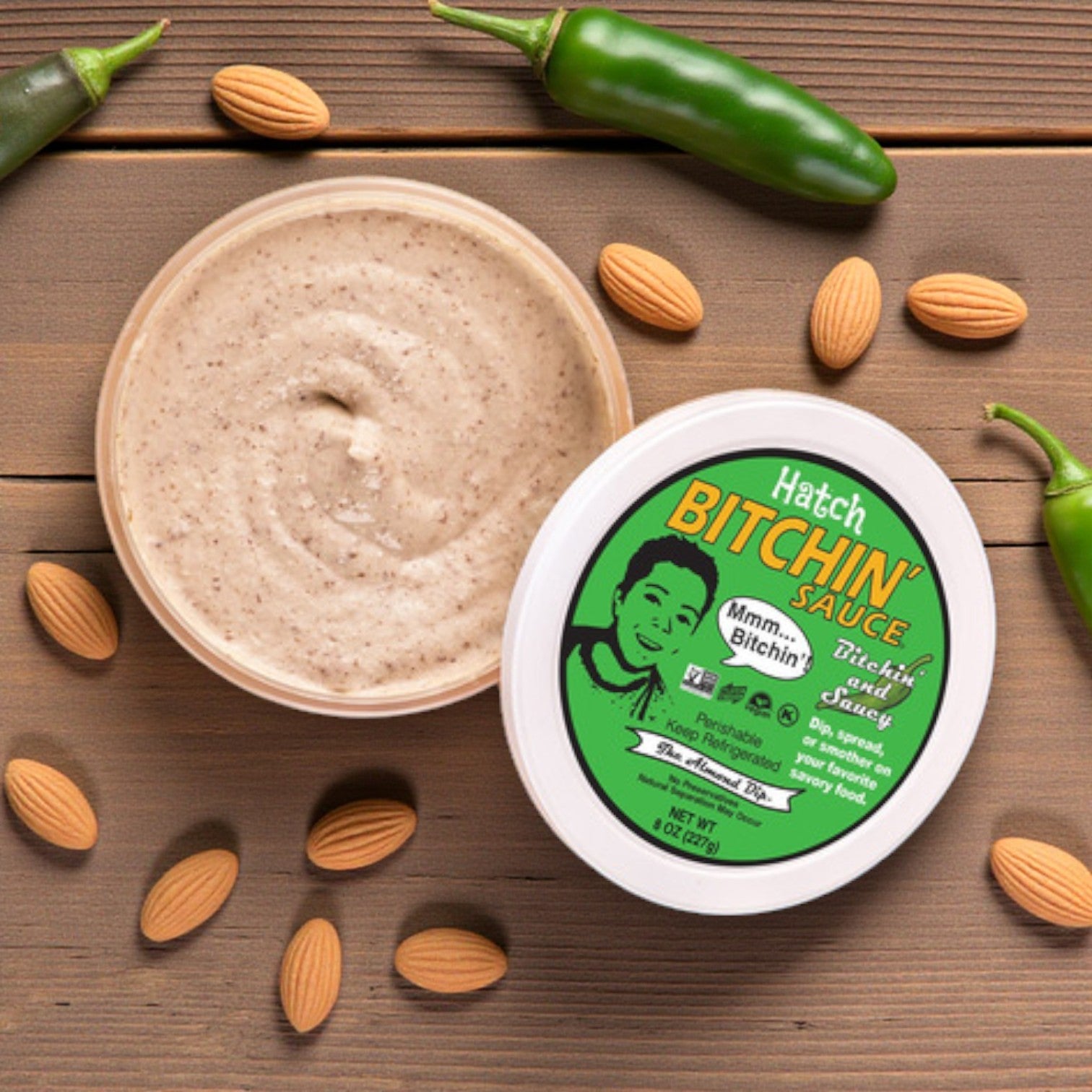 Bitchin’ Sauce® Hatch Chile – 8 oz