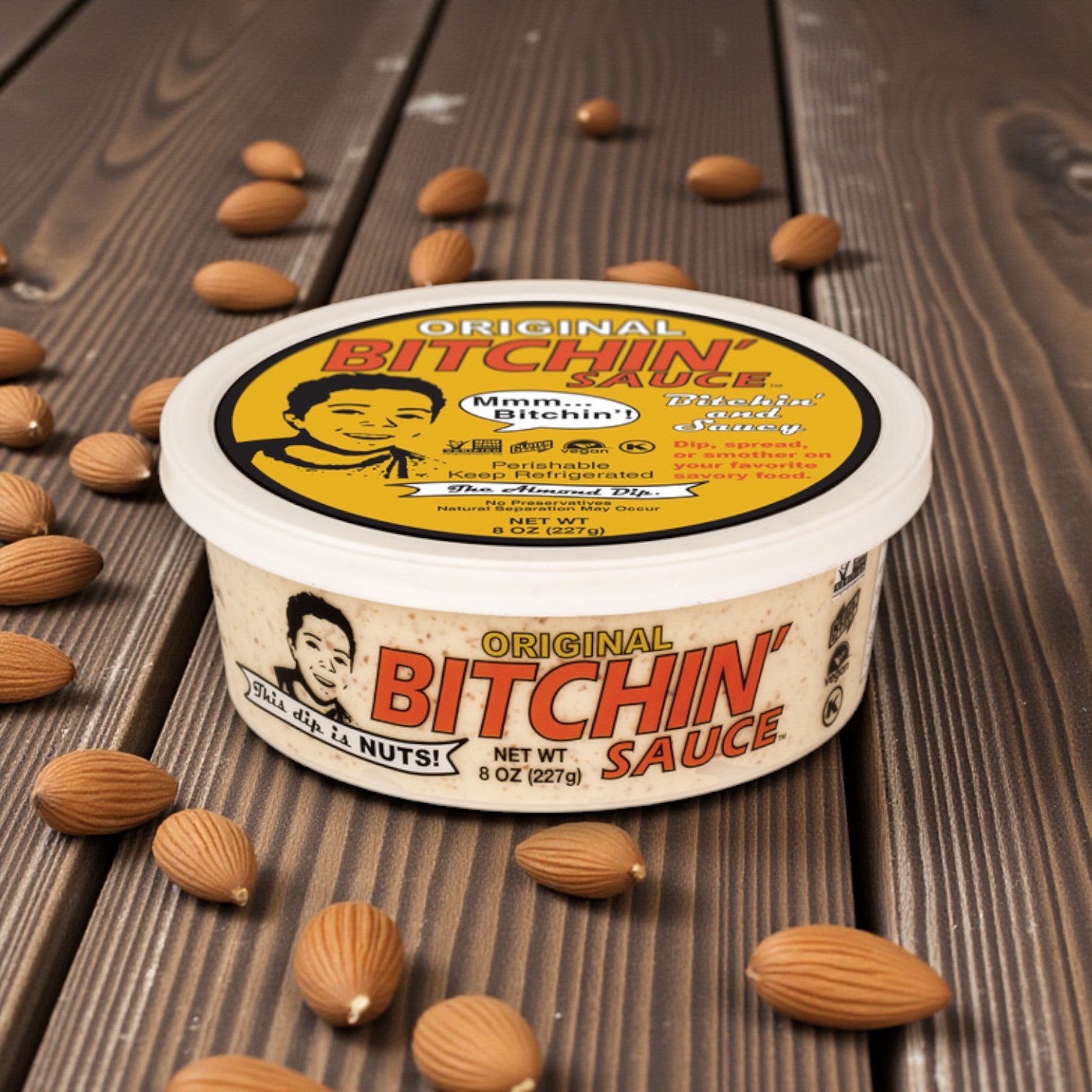 Bitchin’ Sauce Original Almond Dip – 8 oz