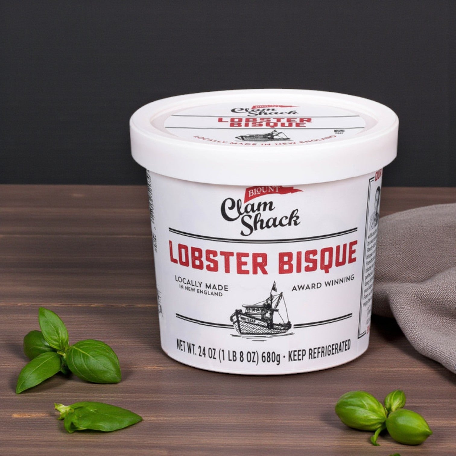 Blount Clam Shack Premium Seafood Soup Combo — 4 × 24 oz Tubs