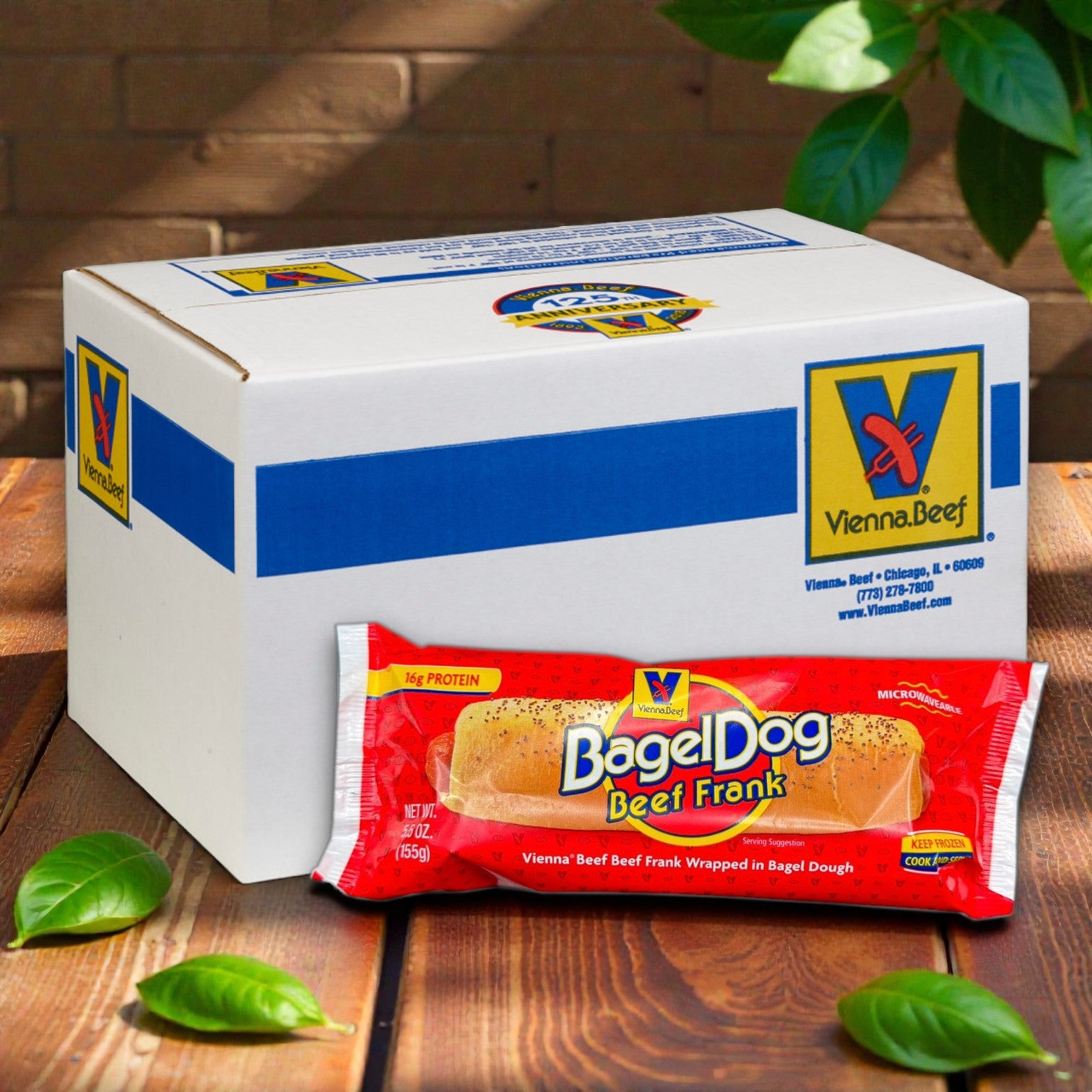 Vienna Beef BagelDog – 14ct X 5.5OZ