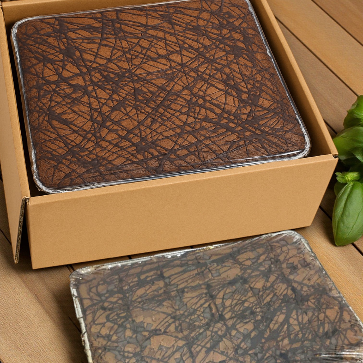David's Cookies - Double Callebaut Fudge Brownies (48/4 oz)