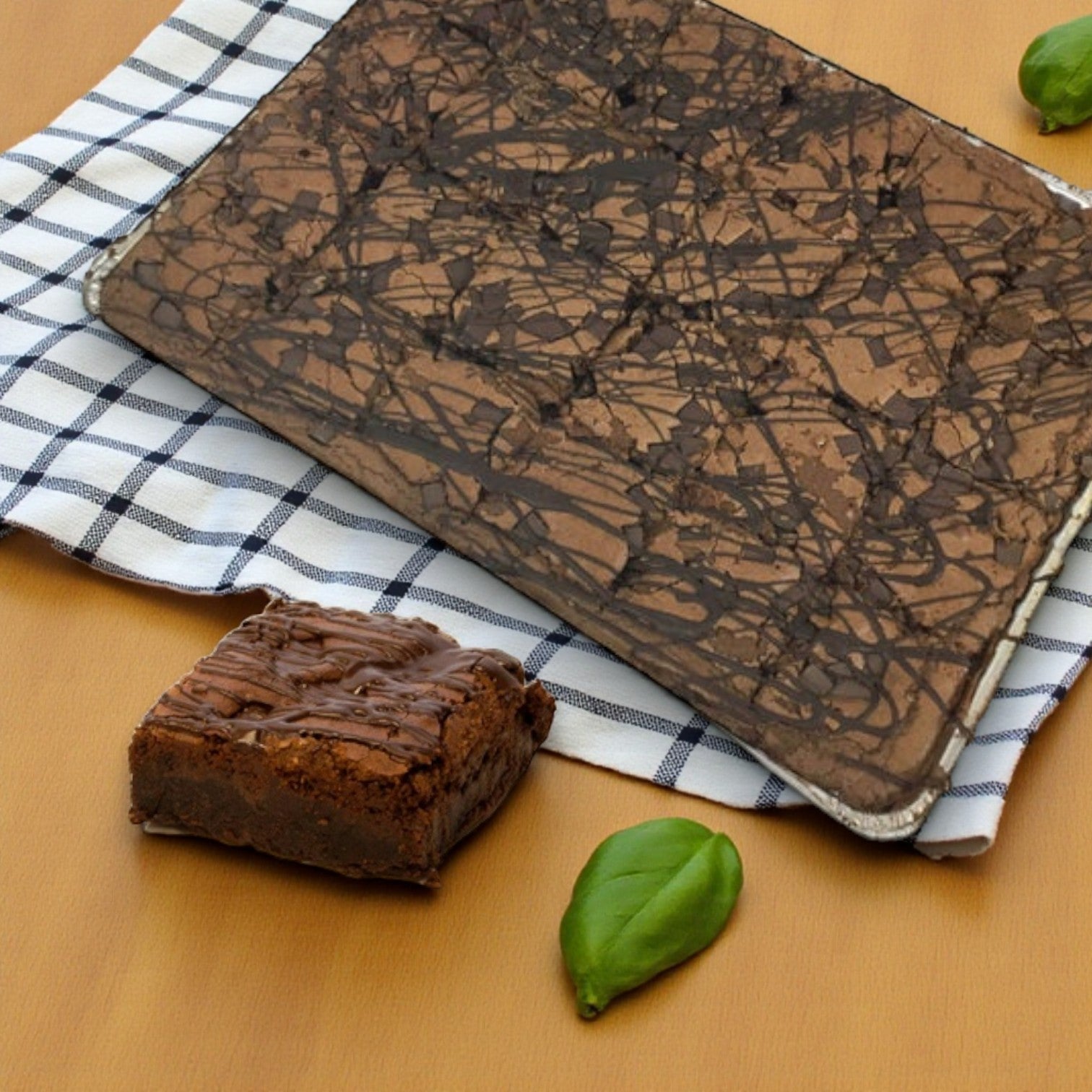 David's Cookies - Double Callebaut Fudge Brownies (48/4 oz)