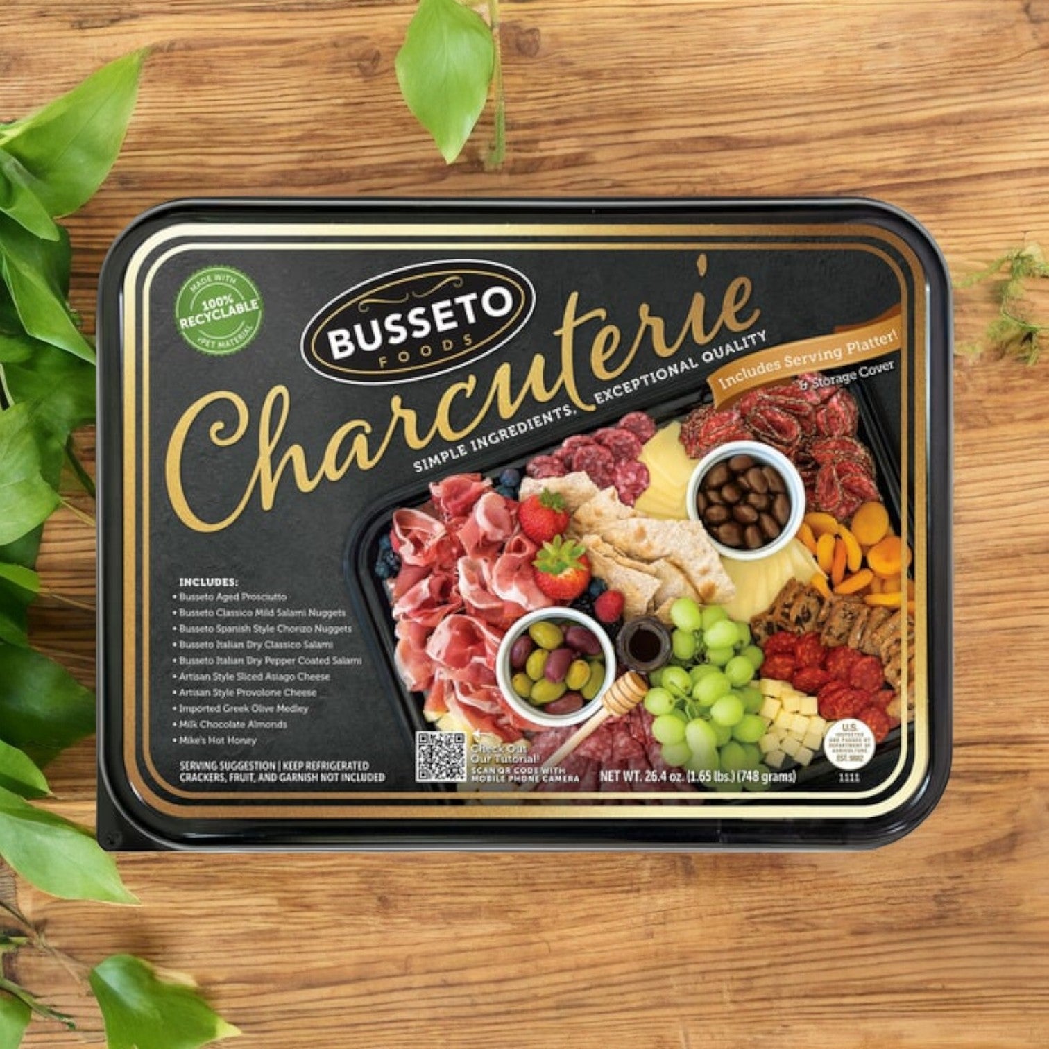 Busseto Charcuterie Kit, 26.88 oz. - 1 Tray