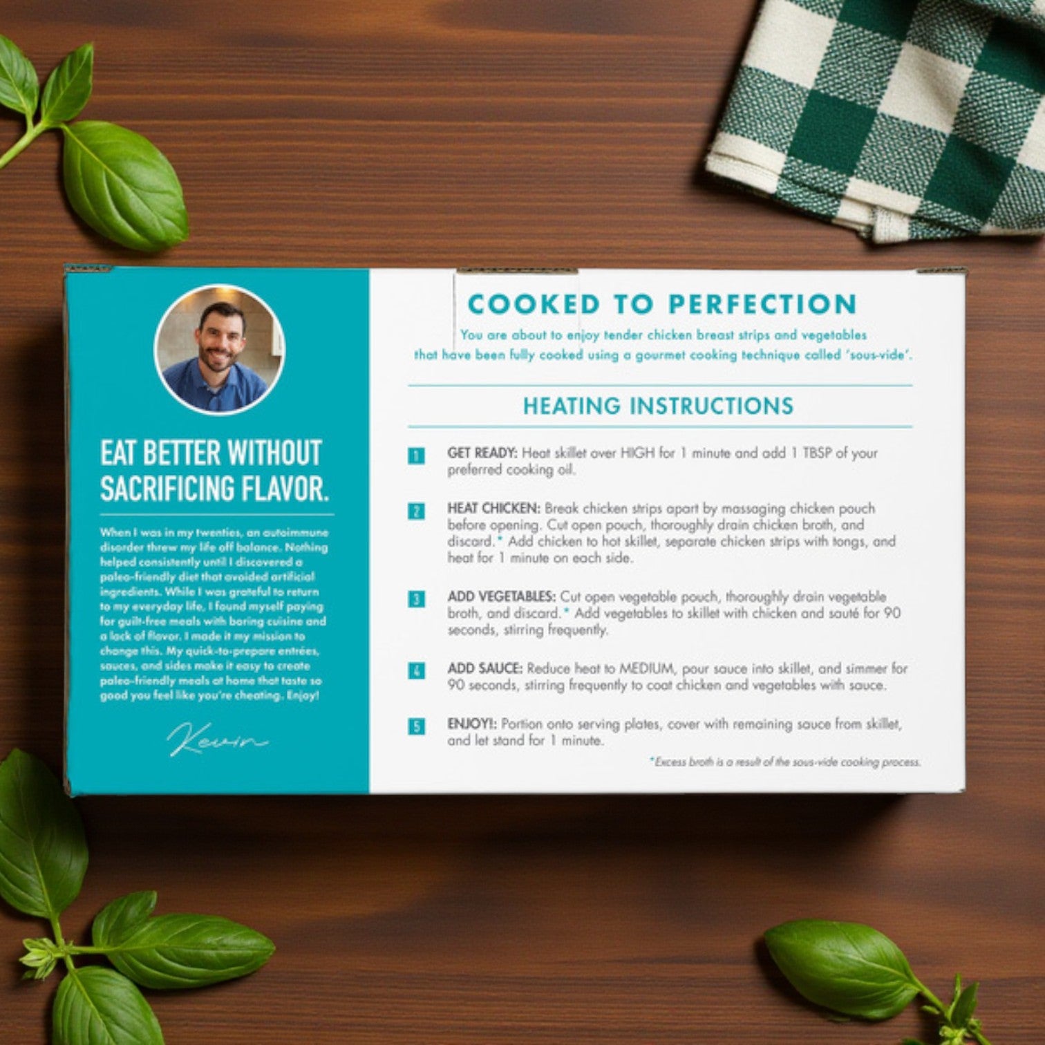 Cal Chef Food Teriyaki Chicken Stir Fry – 32 oz