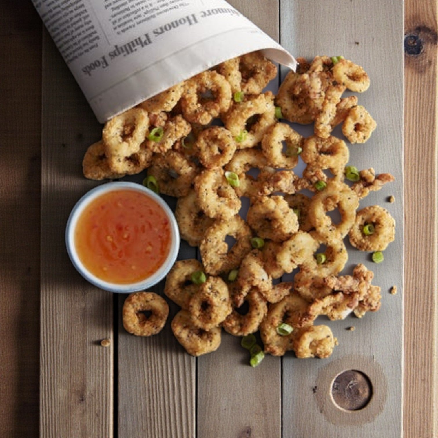 Phillip Foods Breaded Salt & Pepper Calamari Rings and Tentacles – 20/7 oz