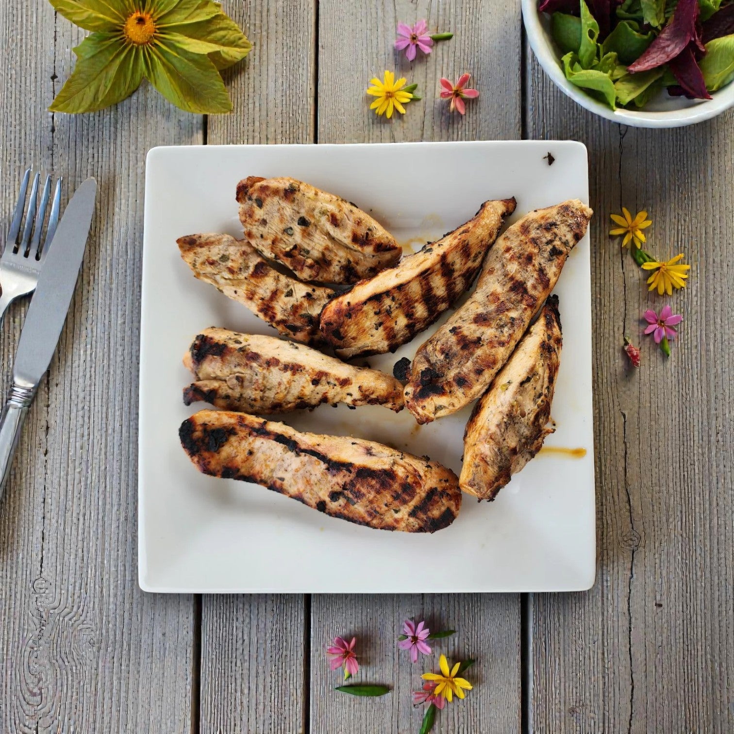 Tyson Red Label Chicken Breast Strip Grilled Select 2/5 LB