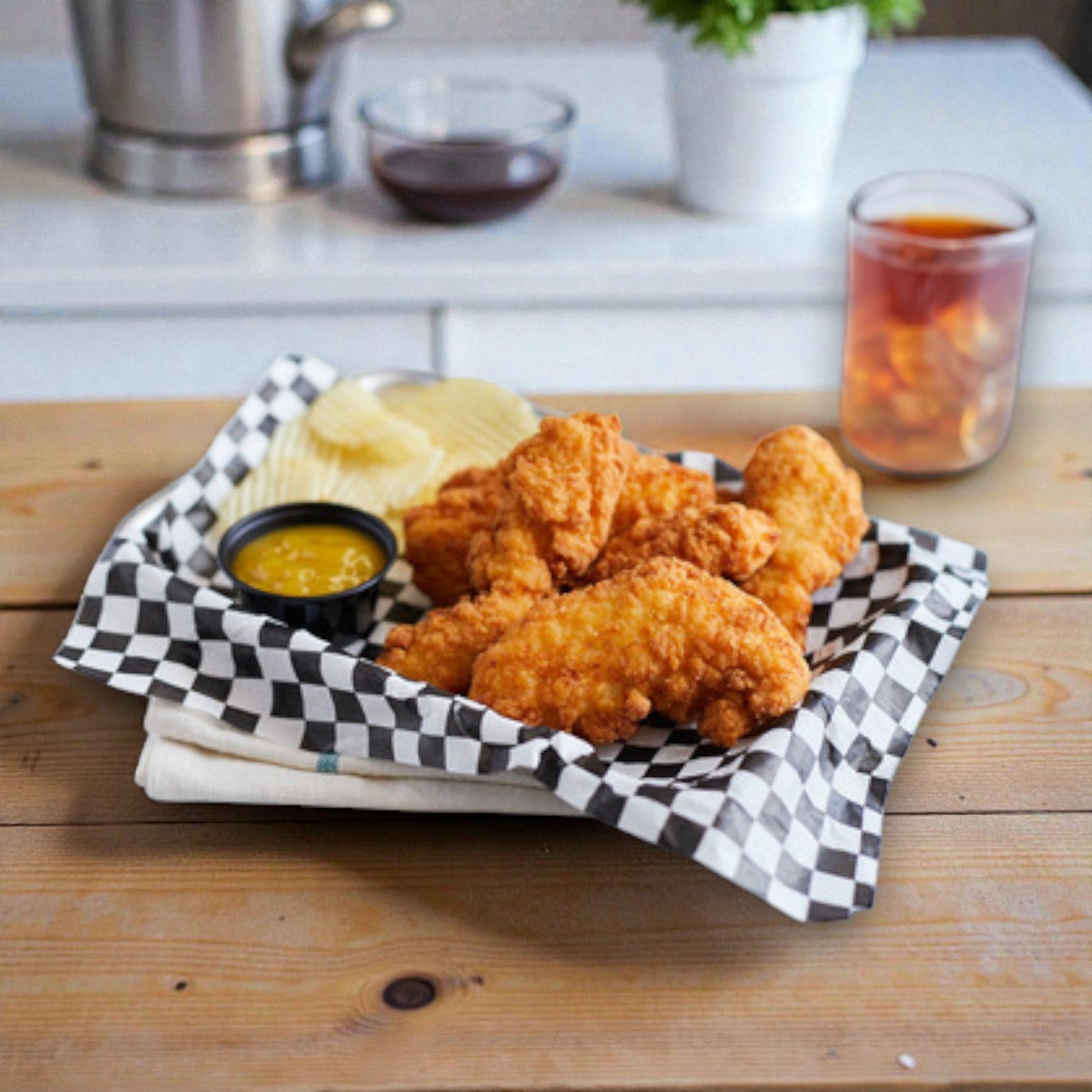Tyson Red Label Chicken Tenders Fritters Golden Ready-to-cook Select 2/5 LB