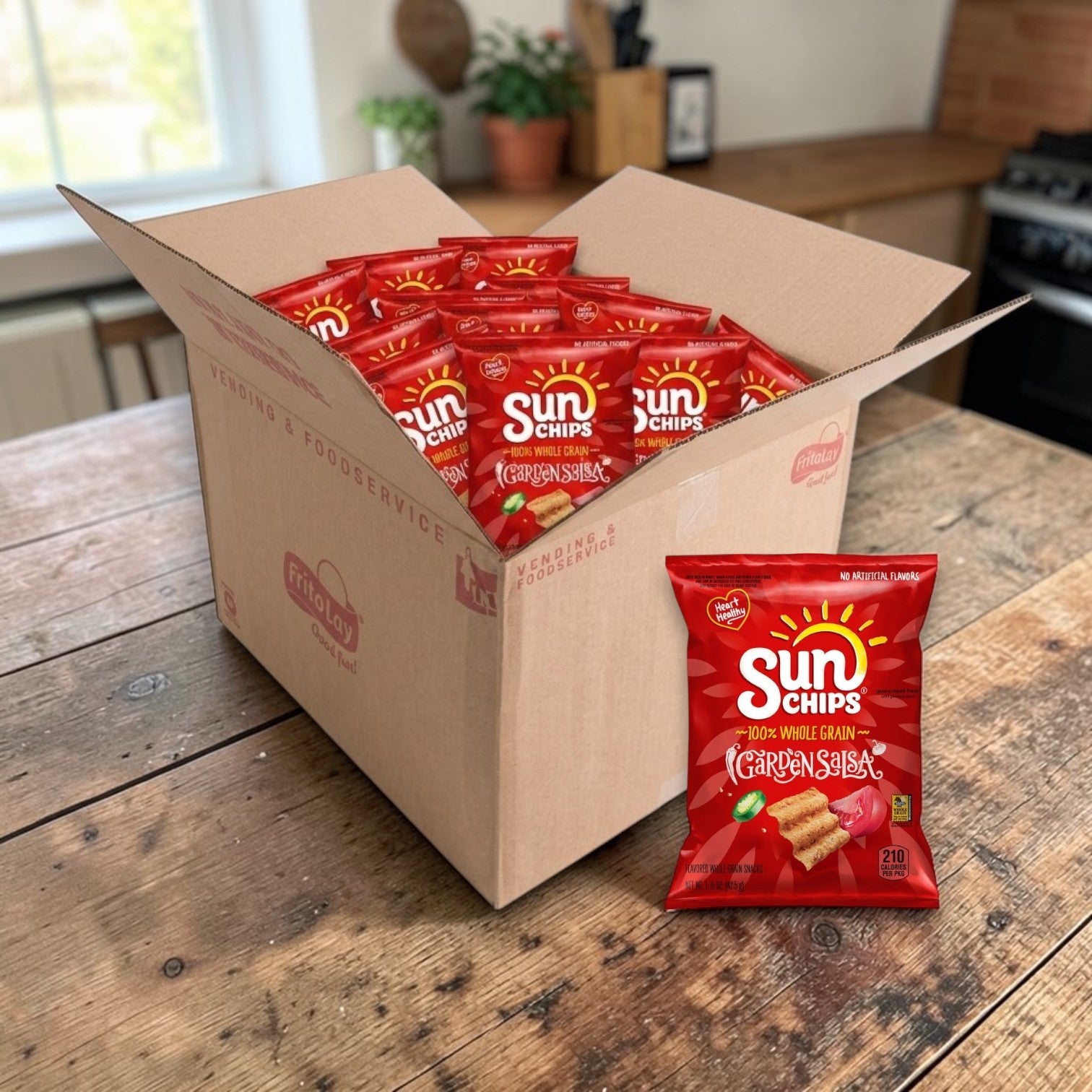 Sunchips Multigrain Garden Salsa – 64 Count (1.5 oz Each)