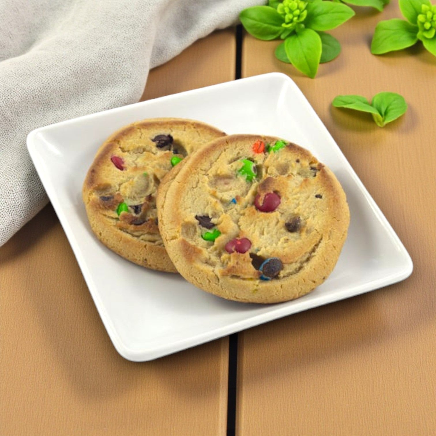Bakers Source Cookie Chocolate Chip With Candy Individually Wrapped 3 oz - 48 Count