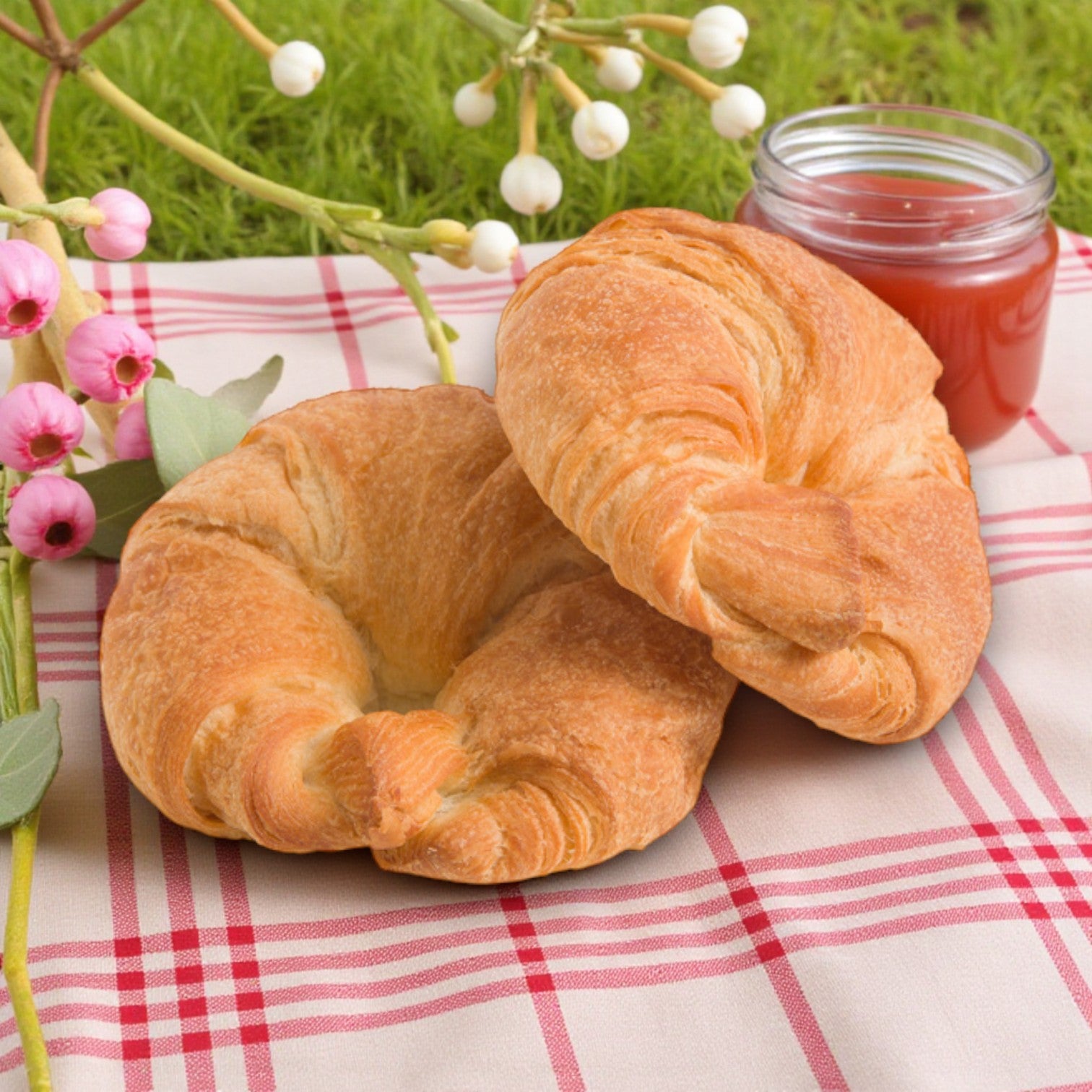 Butter Curved Croissants- 48 Count(3oz)-1 Case