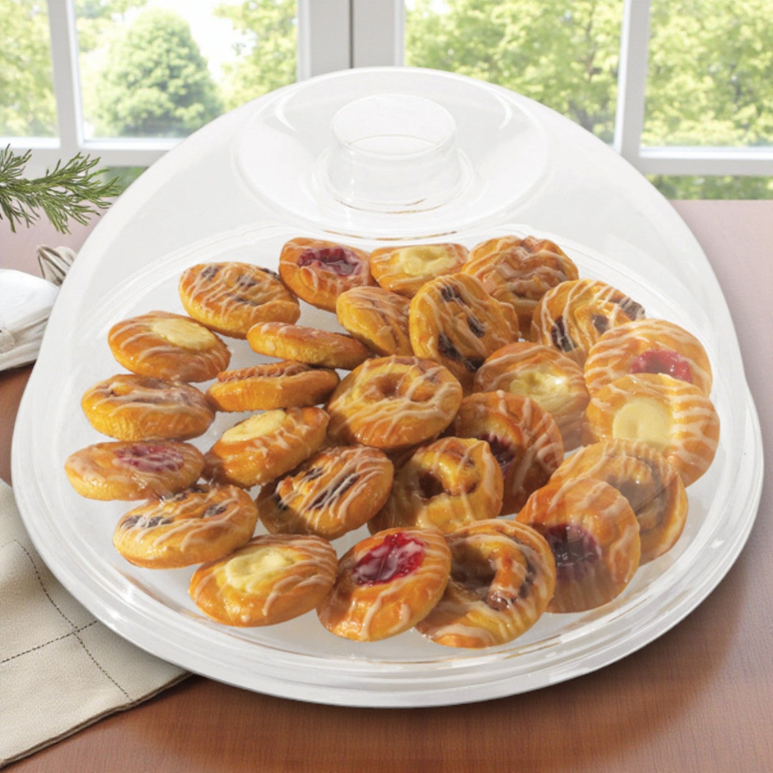 Chef Pierre Danish Assorted Mini 1.25 OZ 5/10 Count- 50 Total