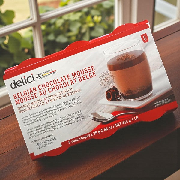 Delici Chocolate Mousse – 6 Count