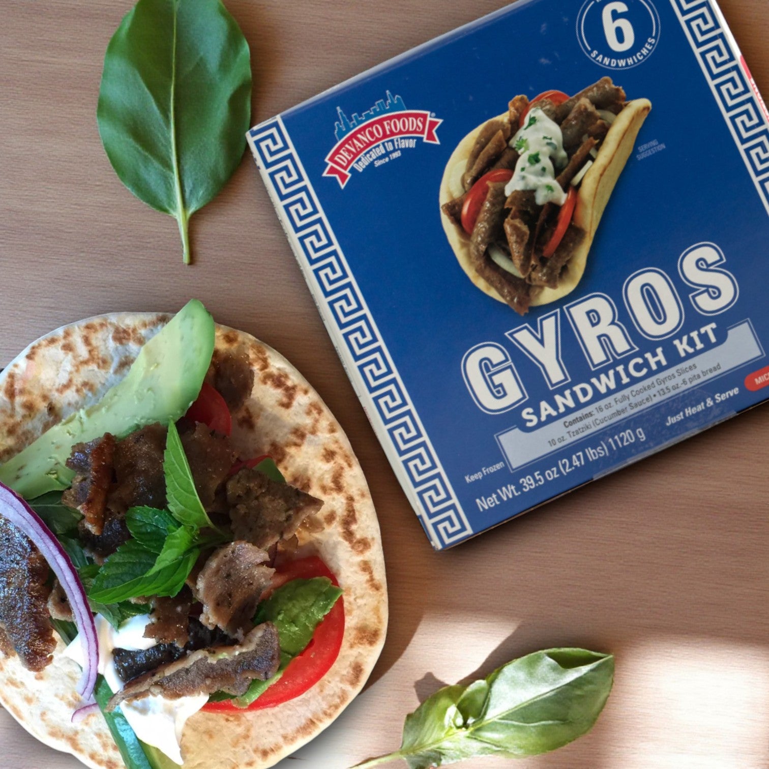 Devanco Foods – 6 Pack Gyro Kit, 2.47 lbs