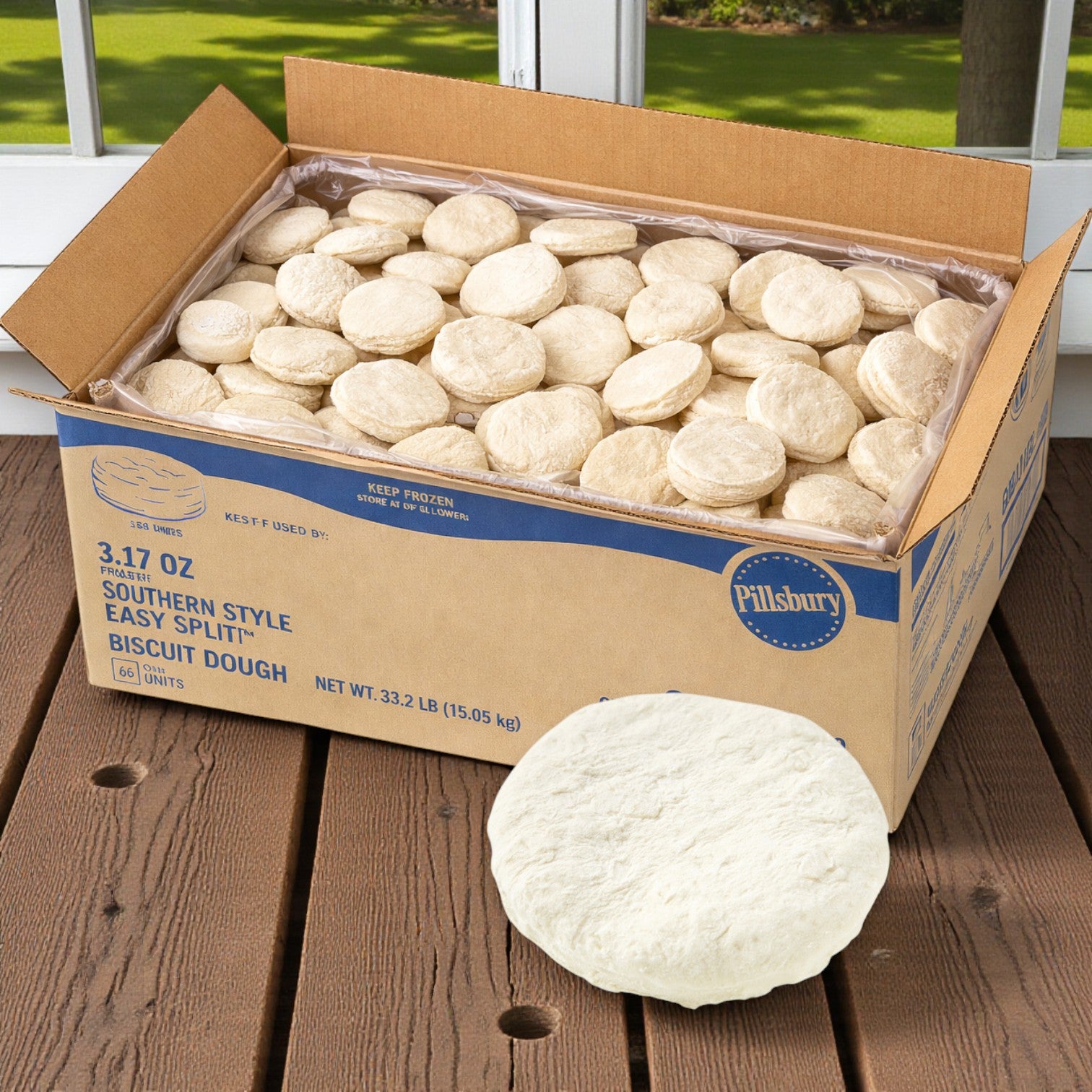 Pillsbury Southern Style Easy Split Biscuits – 168 Count (3.17 oz each)