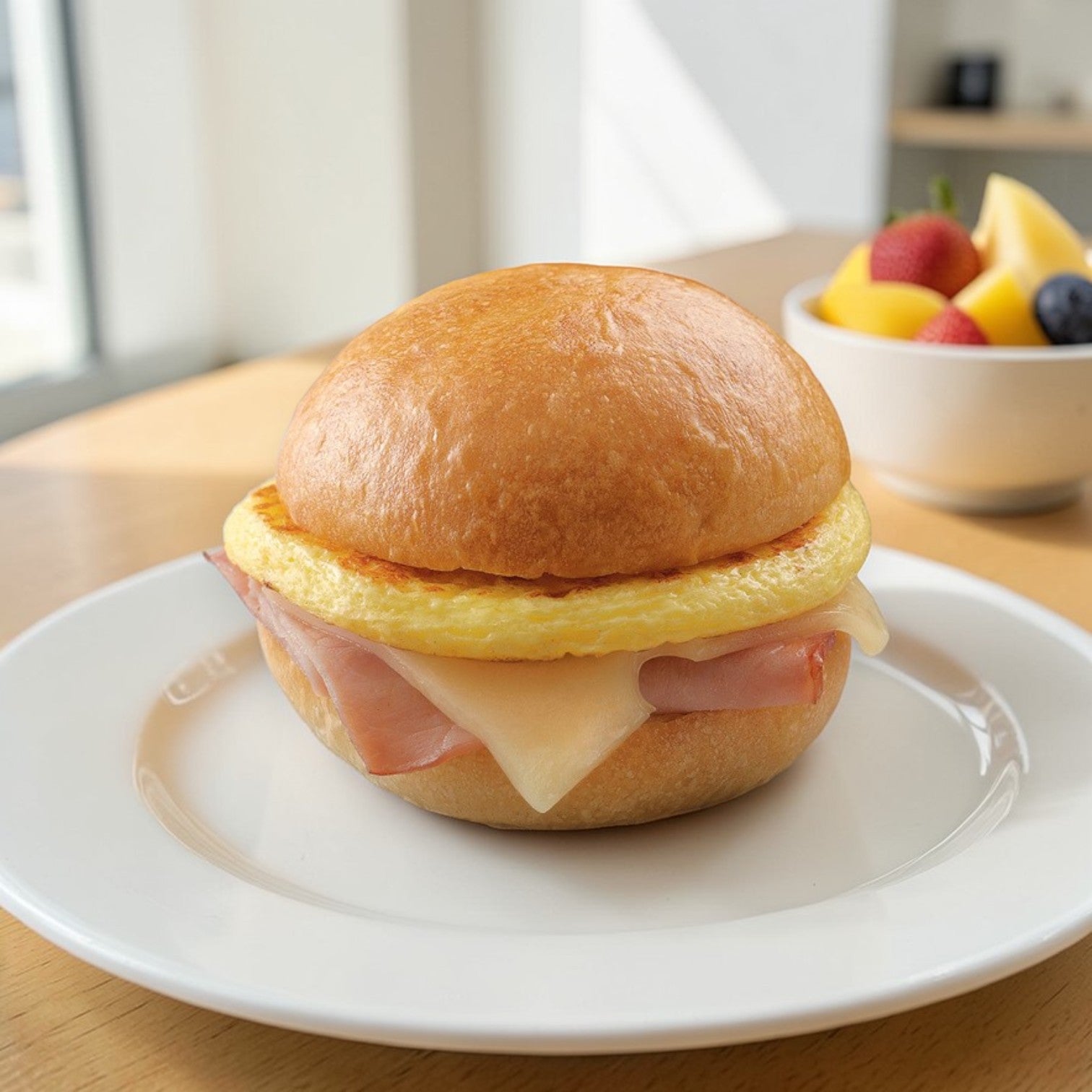 Papetti’s Round Egg Patties – Breakfast Sandwich Ready (120 Count, 1.5 oz Each)