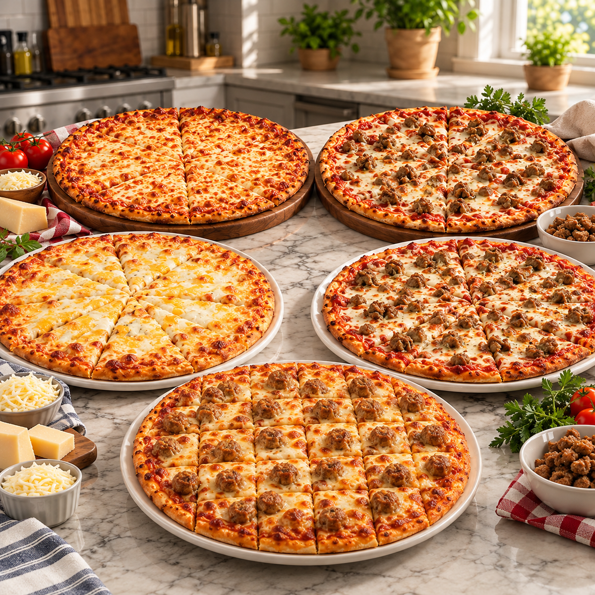Chicago Thin Crust Pizza Legends Bundle