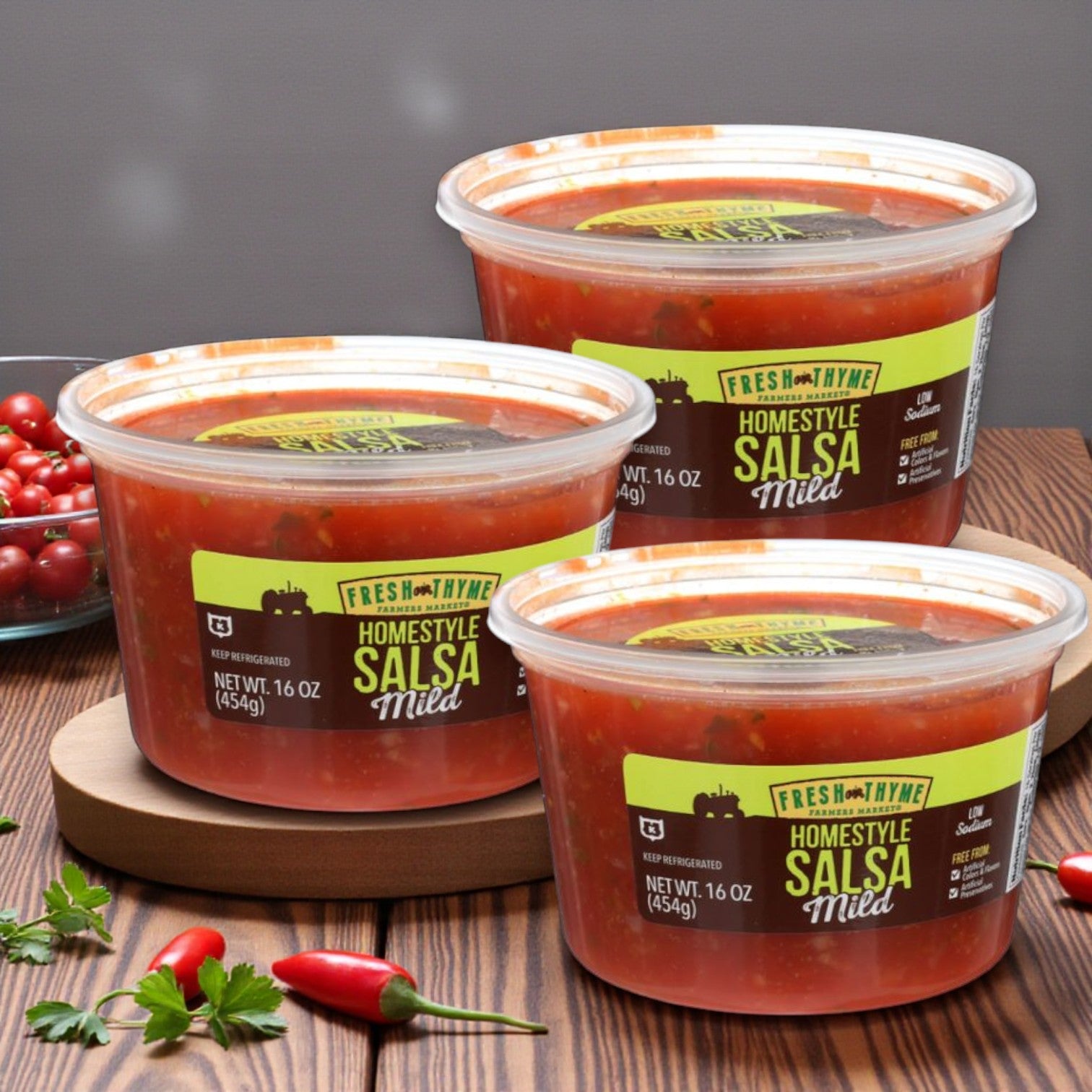 Fresh Thyme Market Fresh Thyme Natural Mild Salsa – 16 oz (3-Pack)