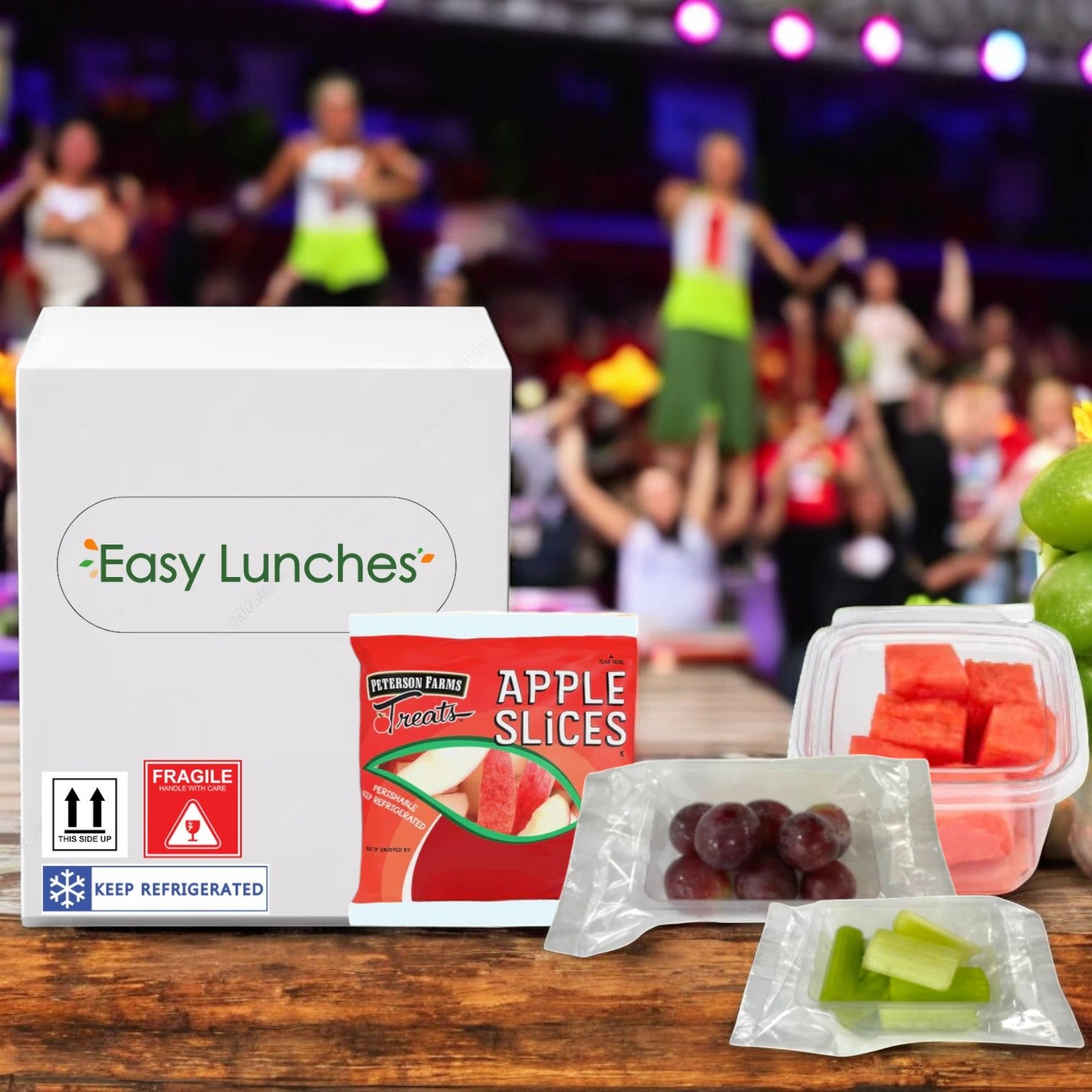 Fruit Weekend Travel Pack- Share With Your Teammates At The Big Game!! Ships Directly To Your Hotel With Extra Gel Packs To Keep Cold! 40 Total Items