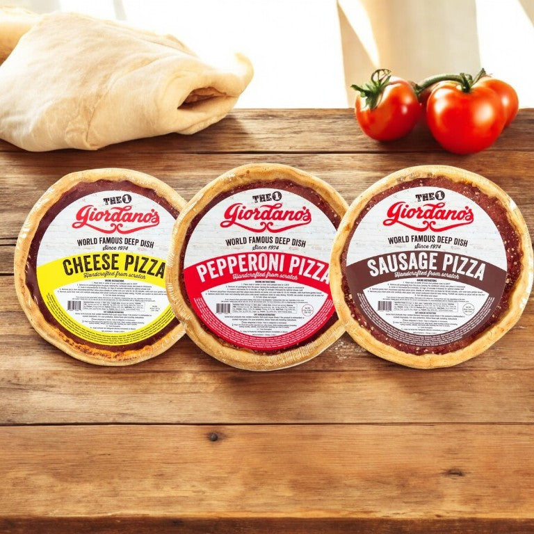 Giordano's Deep Dish Pizza Combo Pack - 3 Deep Dish Pizza's!!