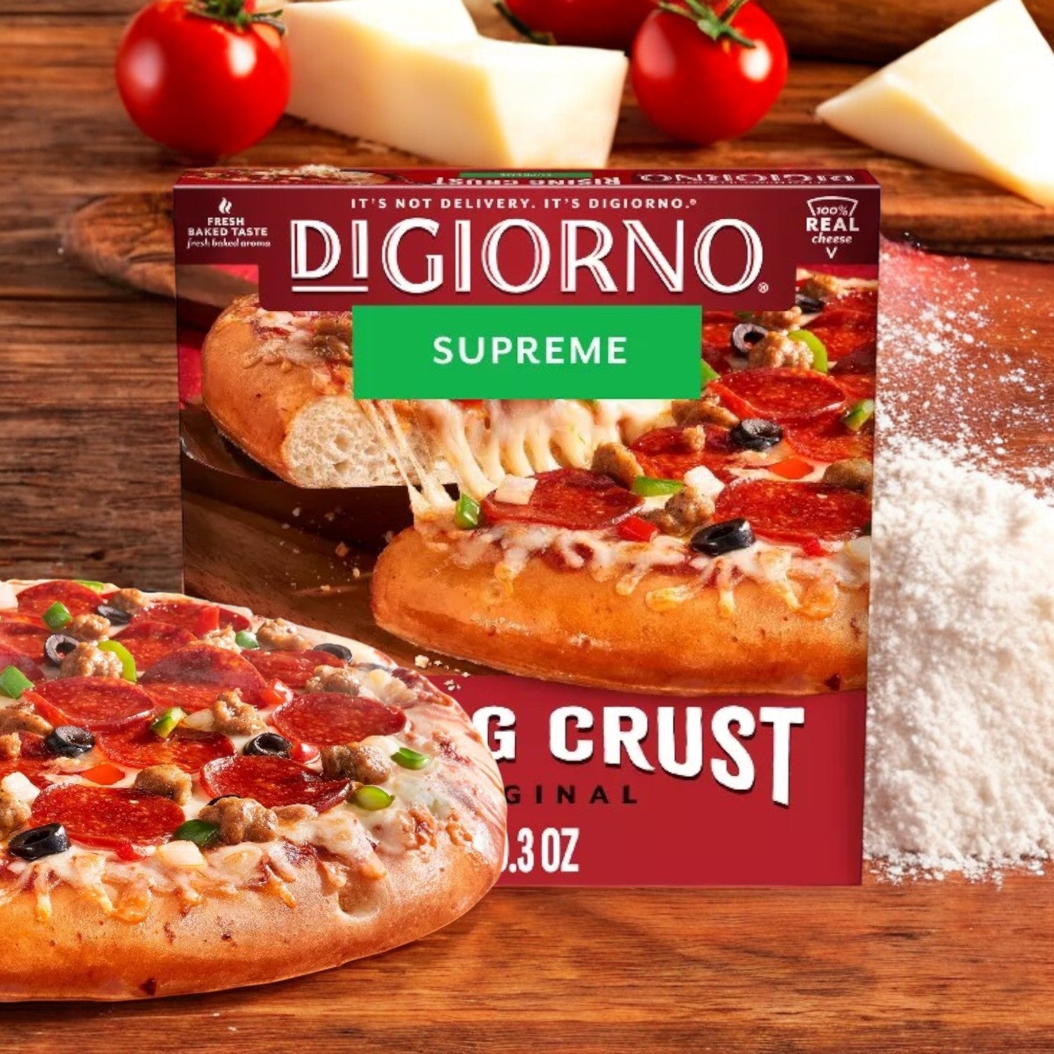 DiGiorno Rising Crust Supreme Frozen Pizza - 29.3oz