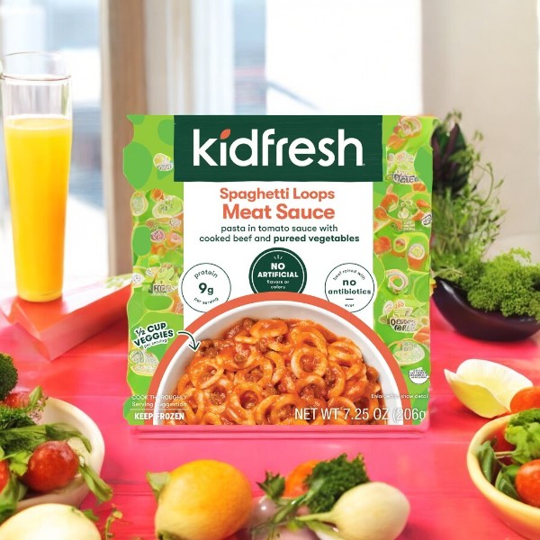 KidFresh Frozen Spaghetti Loops With Meat Sauce-1 Count