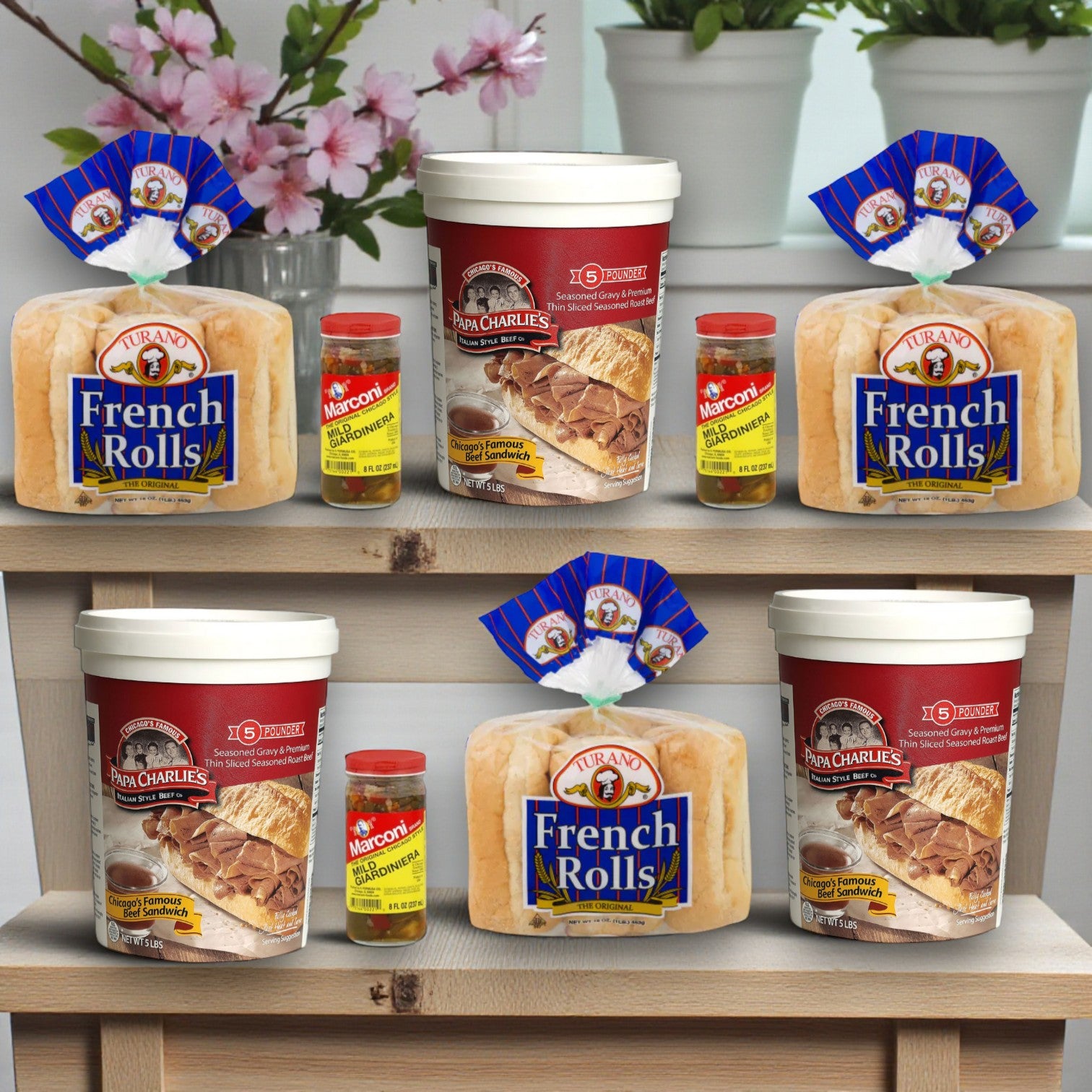 Papa Charlies Italian Beef Essentials Party Pack!