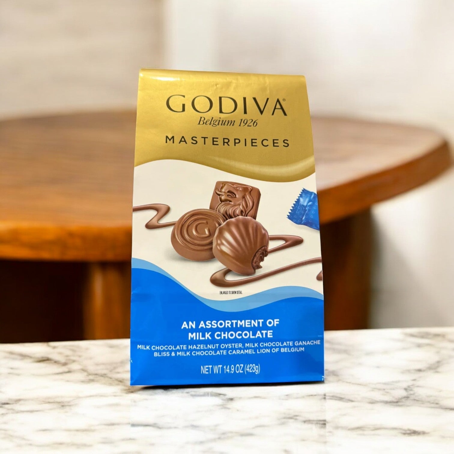 Godiva Masterpieces Assorted Legendary Milk Chocolates (14.9 oz) - 1 Count