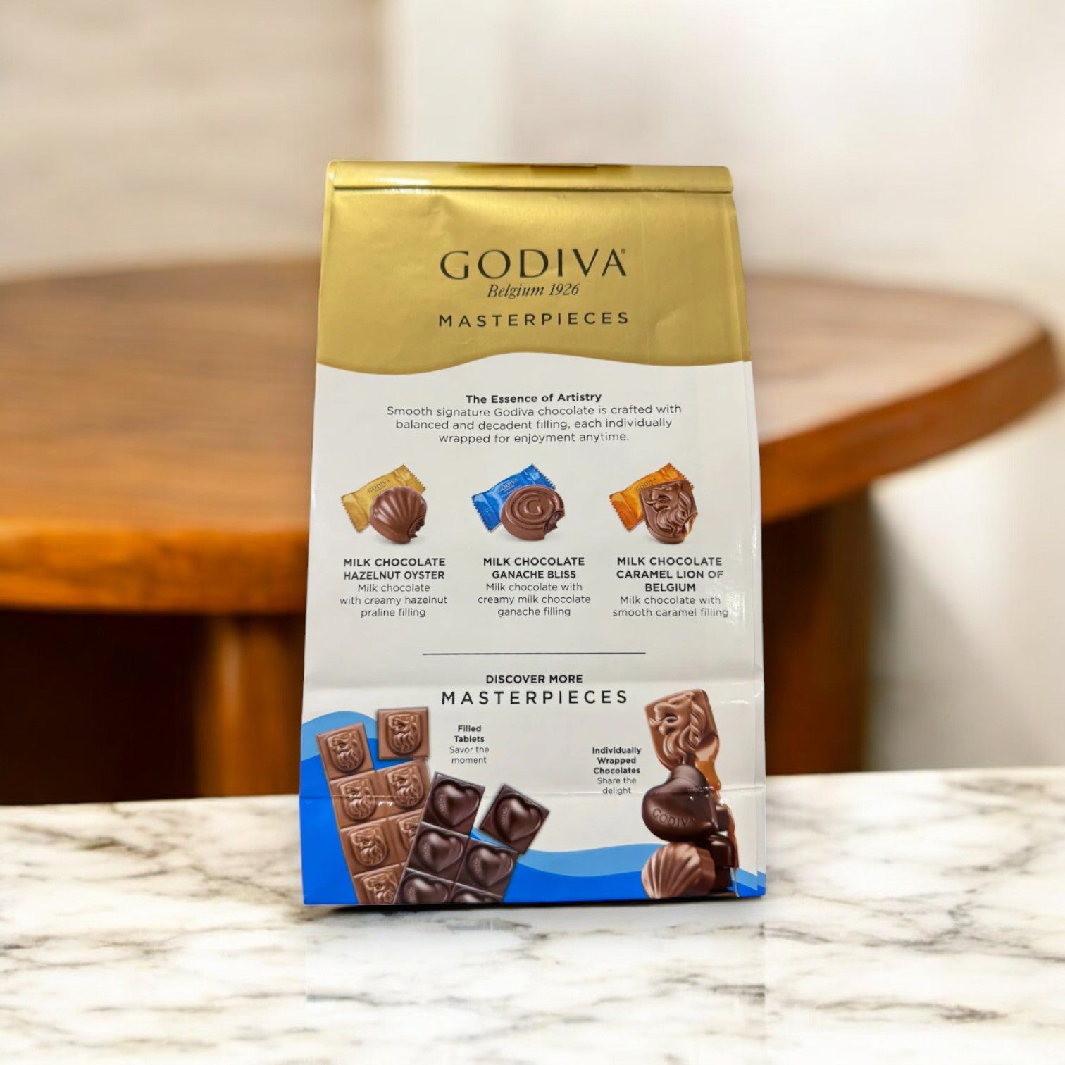 Godiva Masterpieces Assorted Legendary Milk Chocolates (14.9 oz) - 3 Count