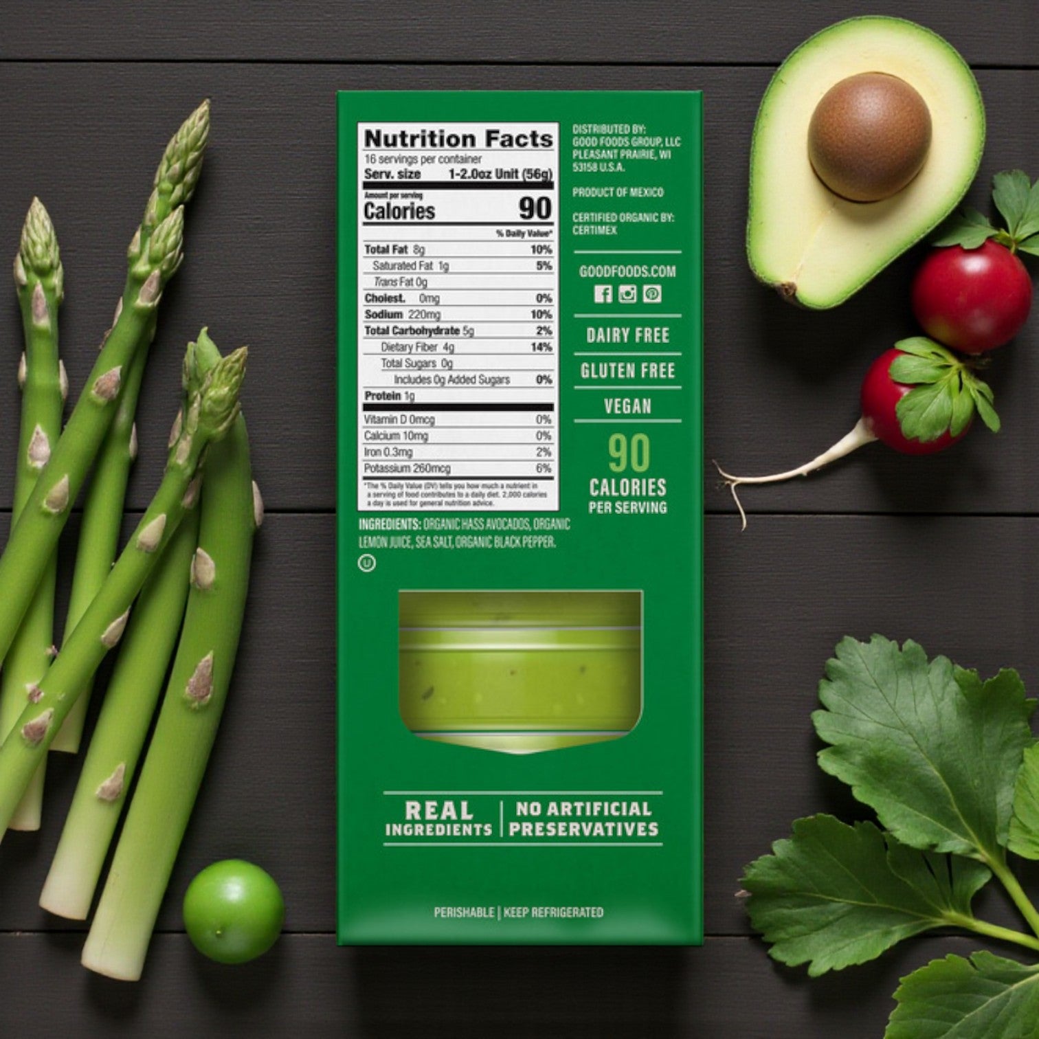 Good Foods Organic Avocado Mash & Guacamole Combo