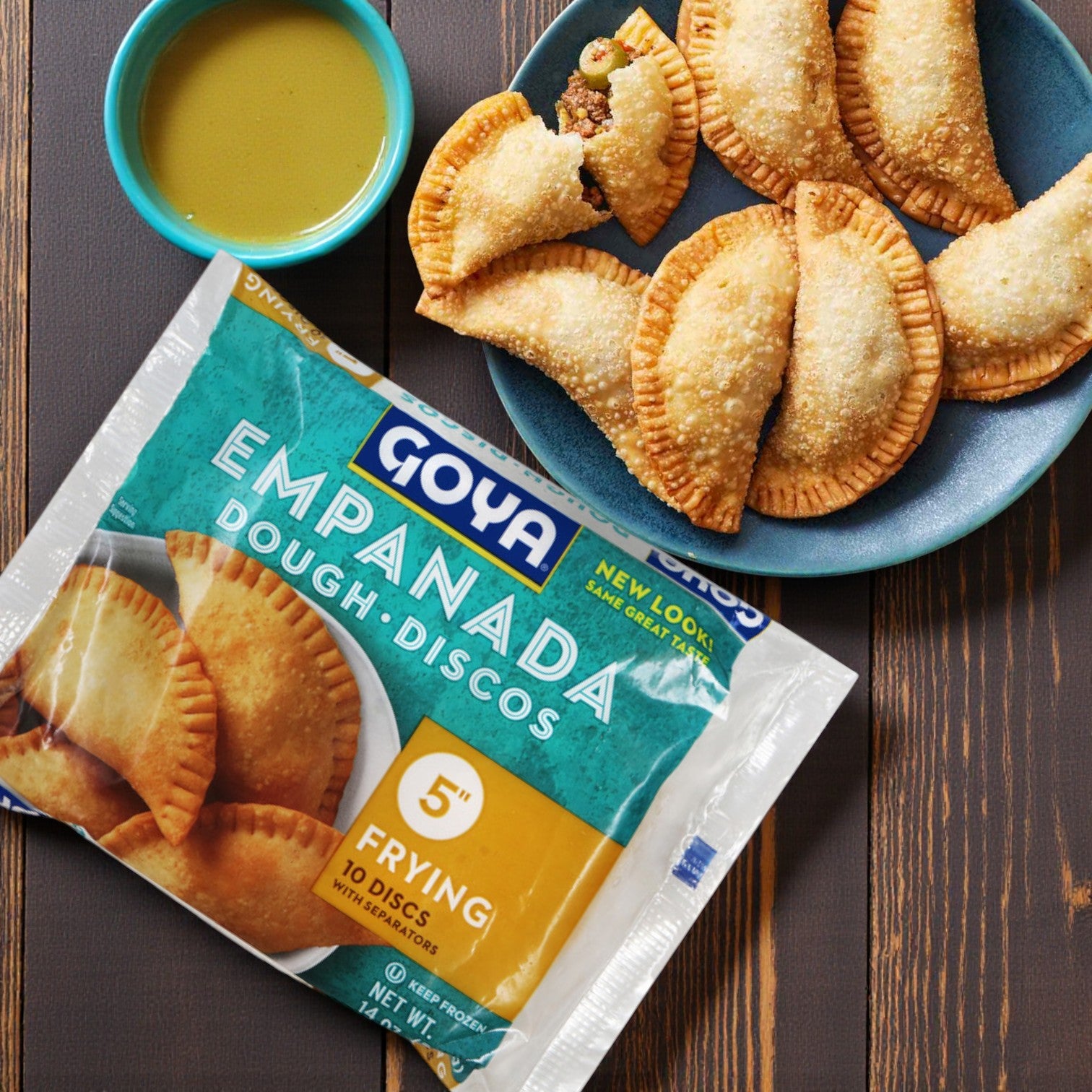 Goya Frozen Discos for Empanadas – 24 Count (14 oz total)
