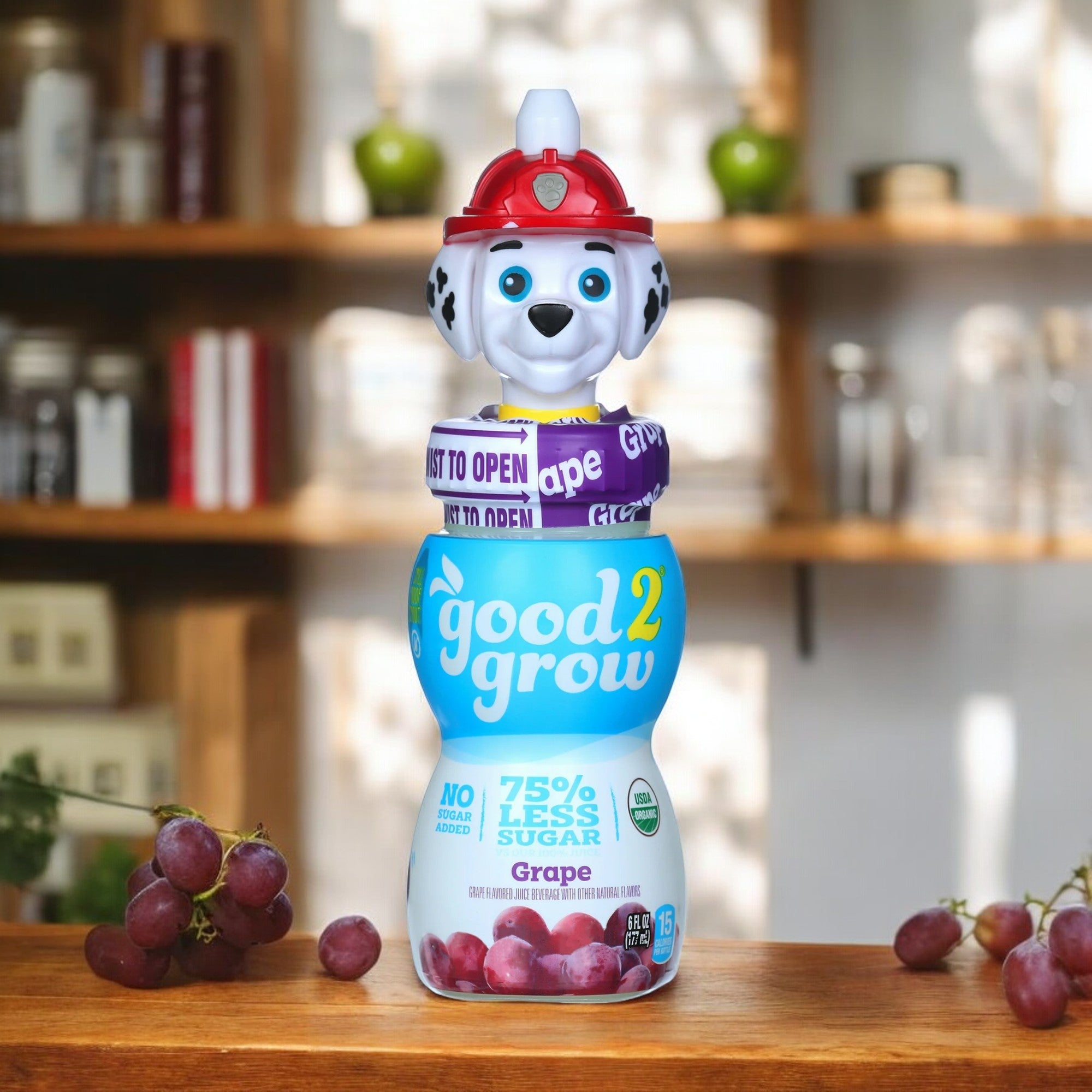 Good2grow Single Serve Grape Juice 6 Fluid Ounce 12 Per Case Character Tops Vary