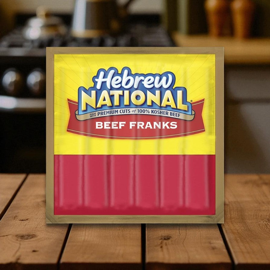 Hebrew  National Beef Franks, 10.3 oz.